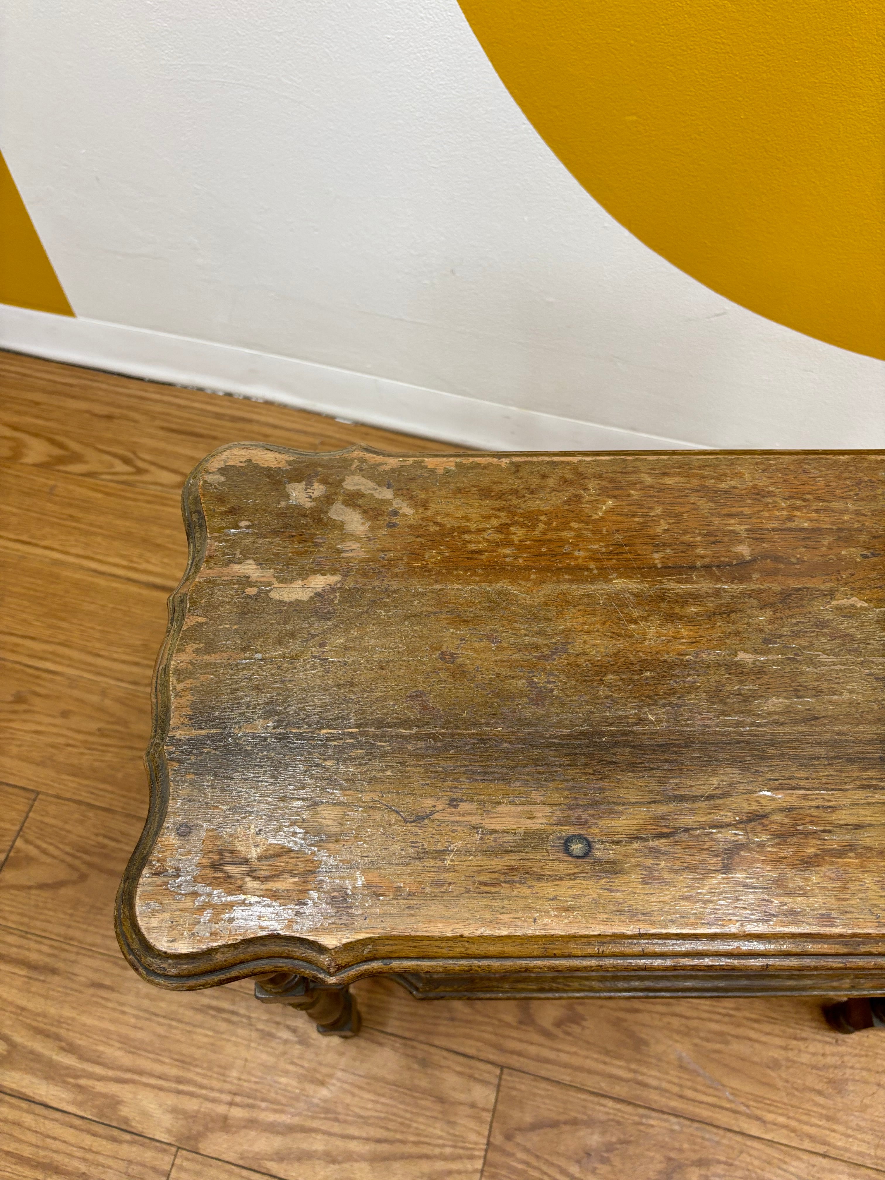 Wood Side Table