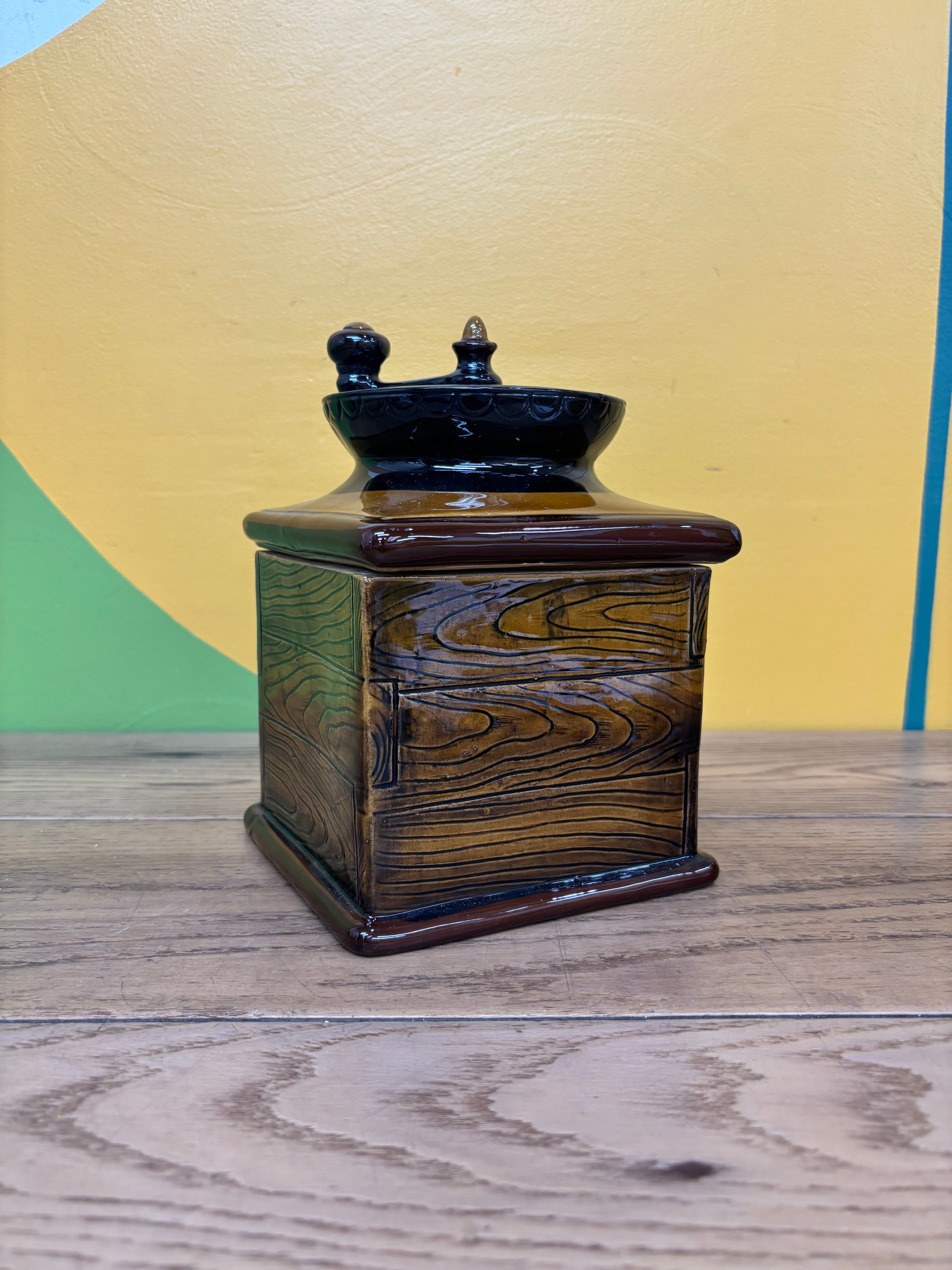 Coffee Grinder Cookie Jar