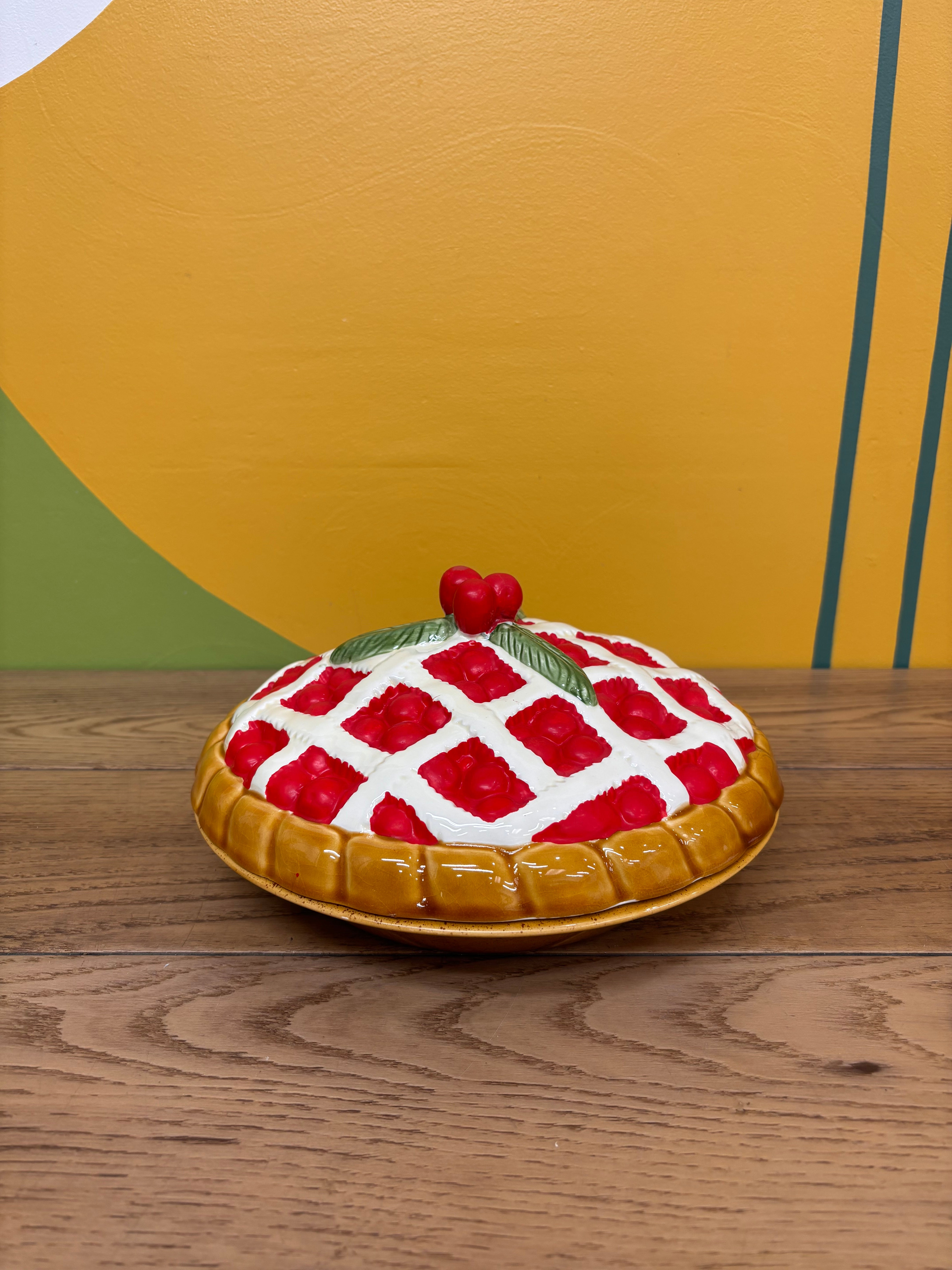 Cherry Pie Dish