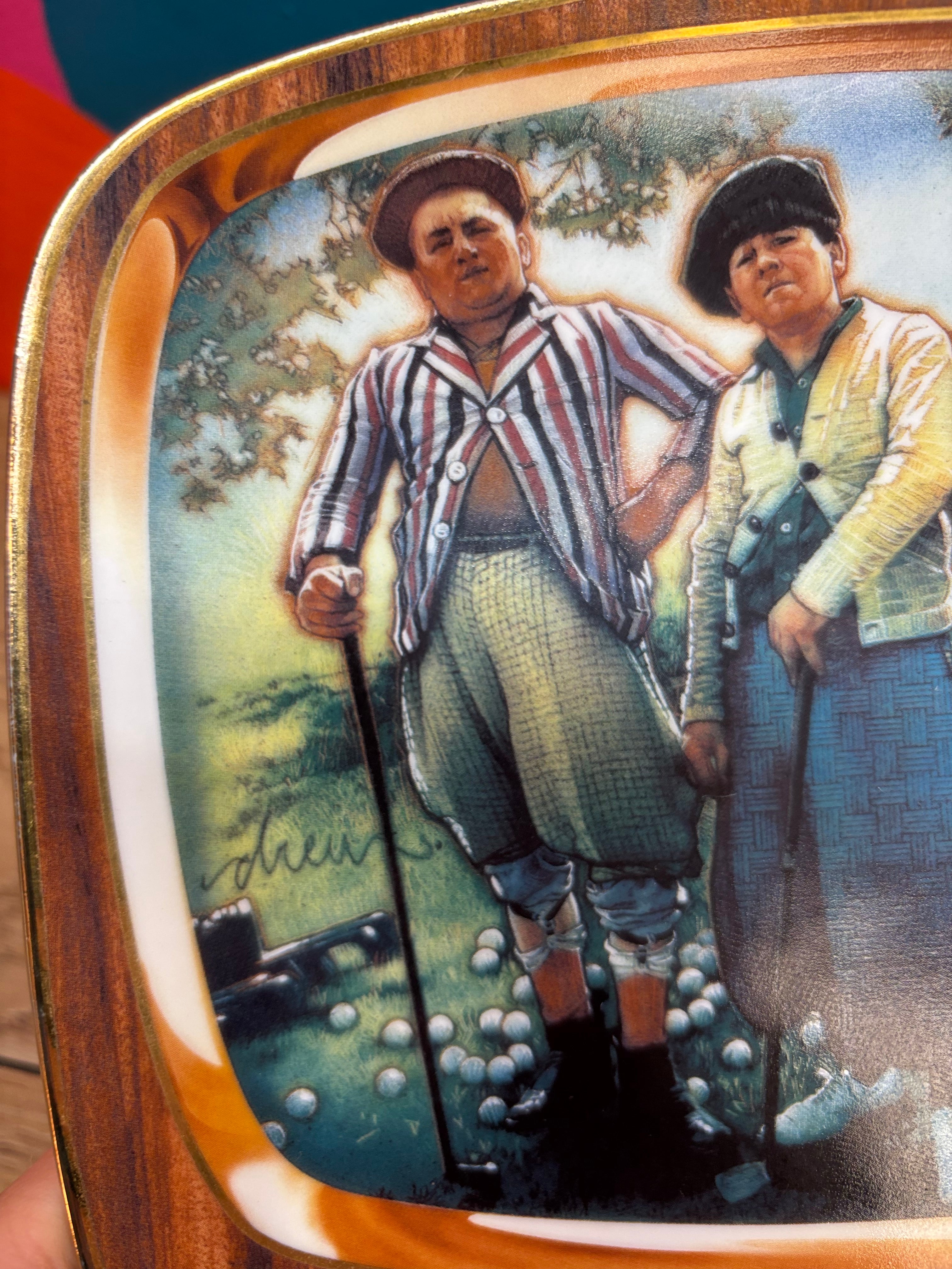 The Three Stooges Musical Plate