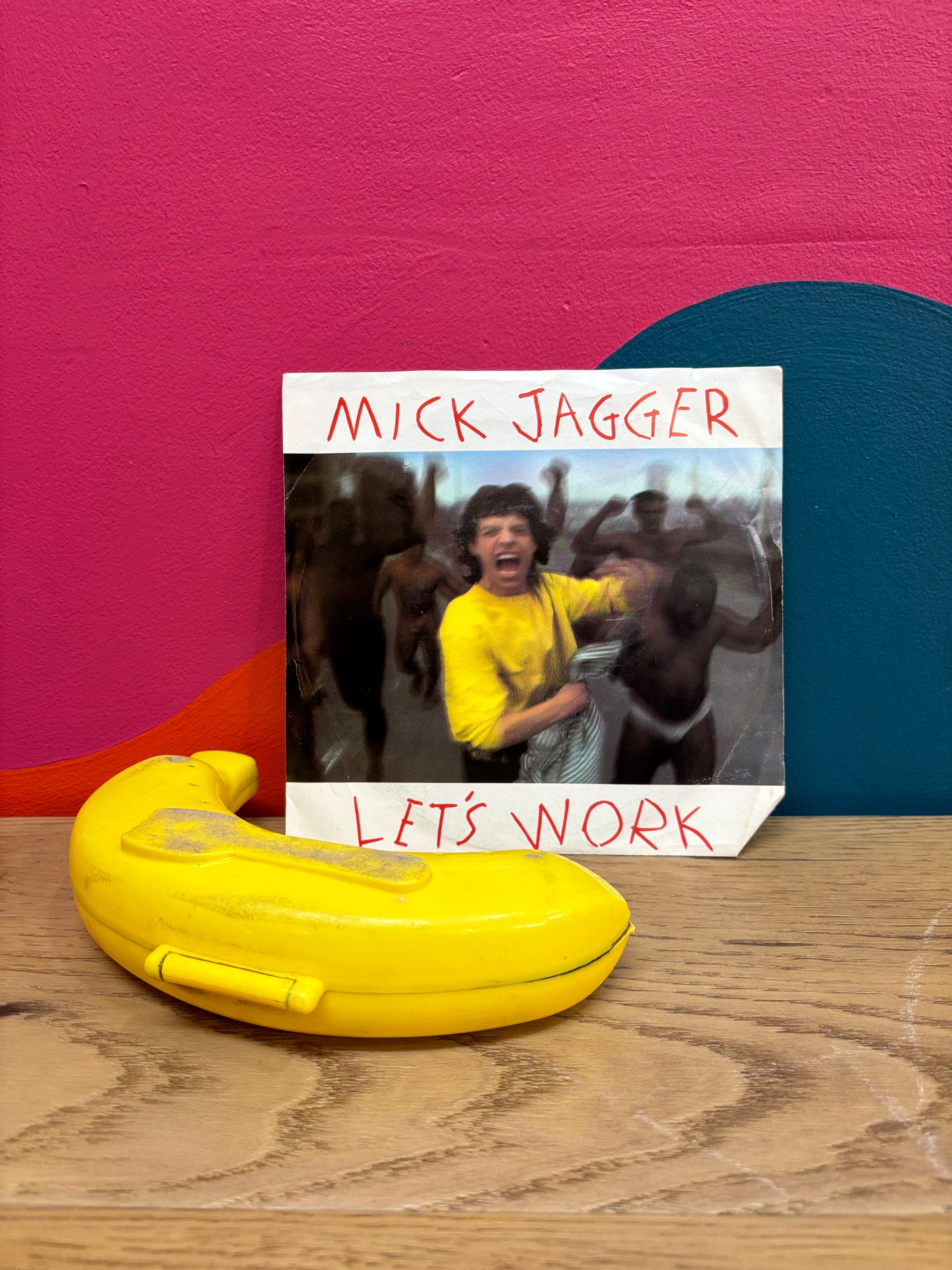 Mick Jagger "Let's Work" LP