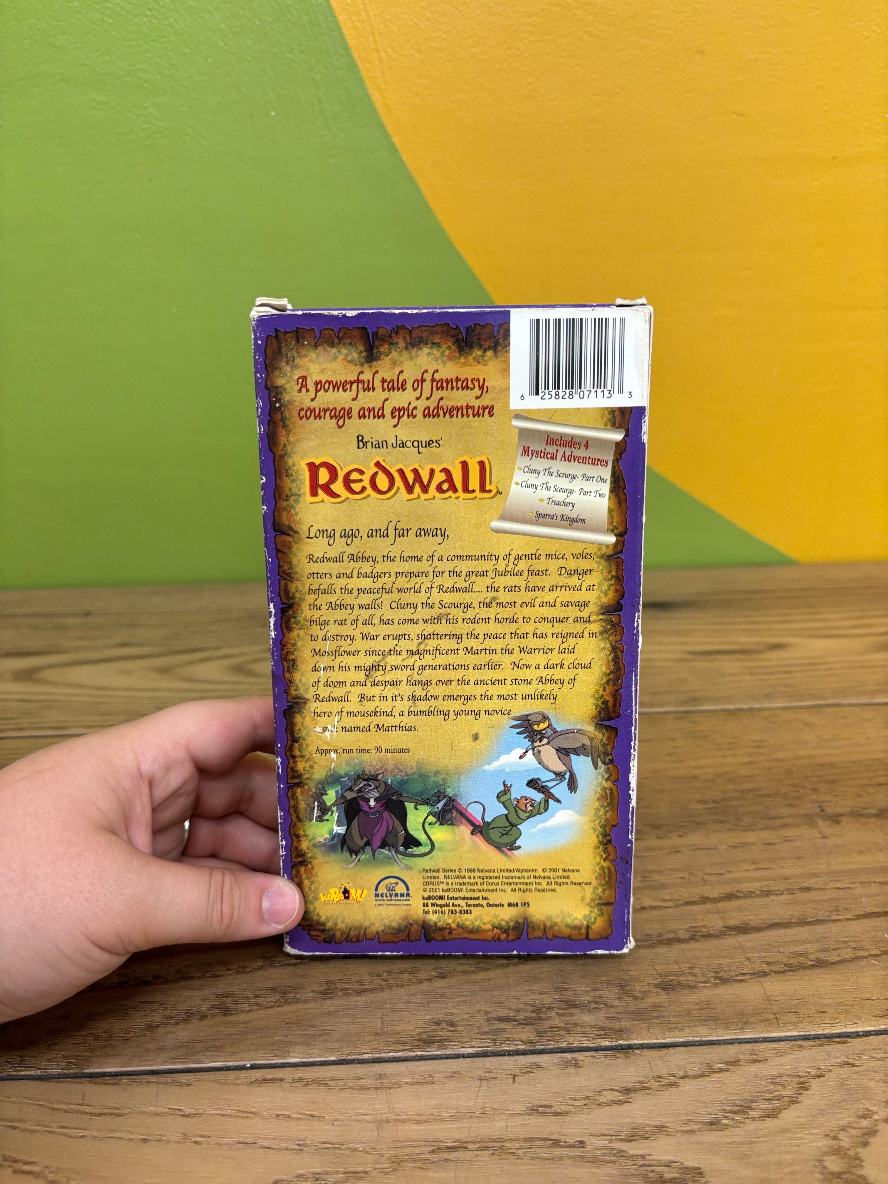 Brian Jacques' Redwall: The Adventure Begins VHS
