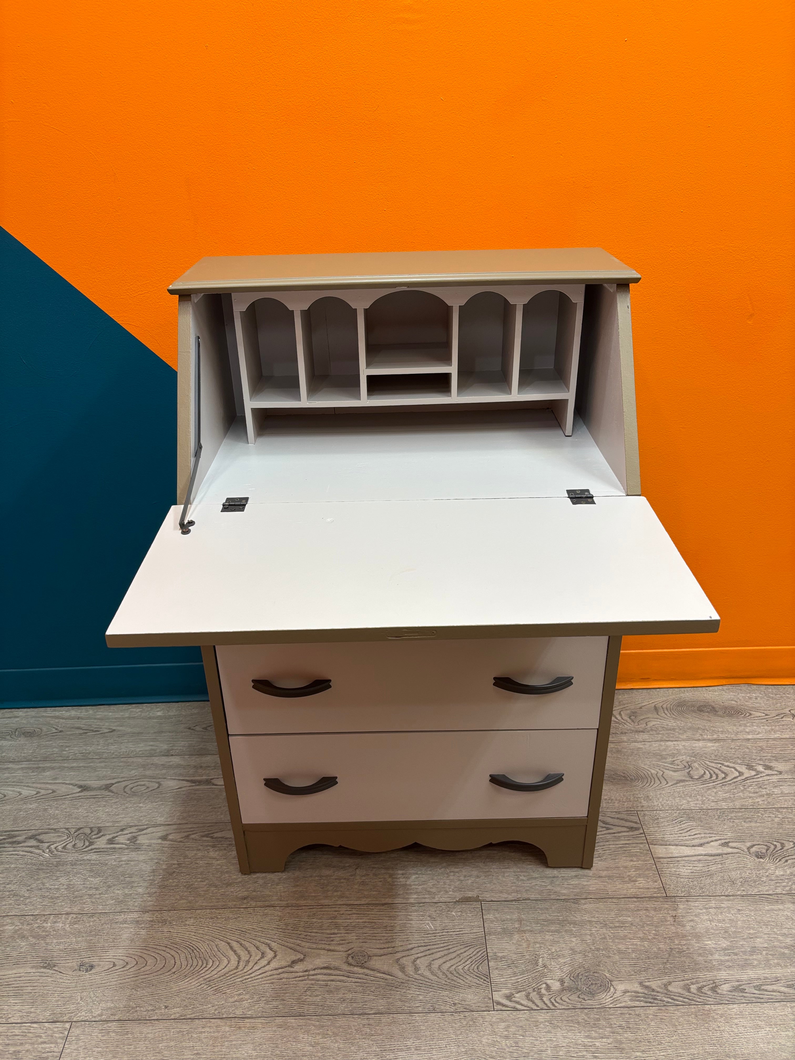 Painted Secretary Desk