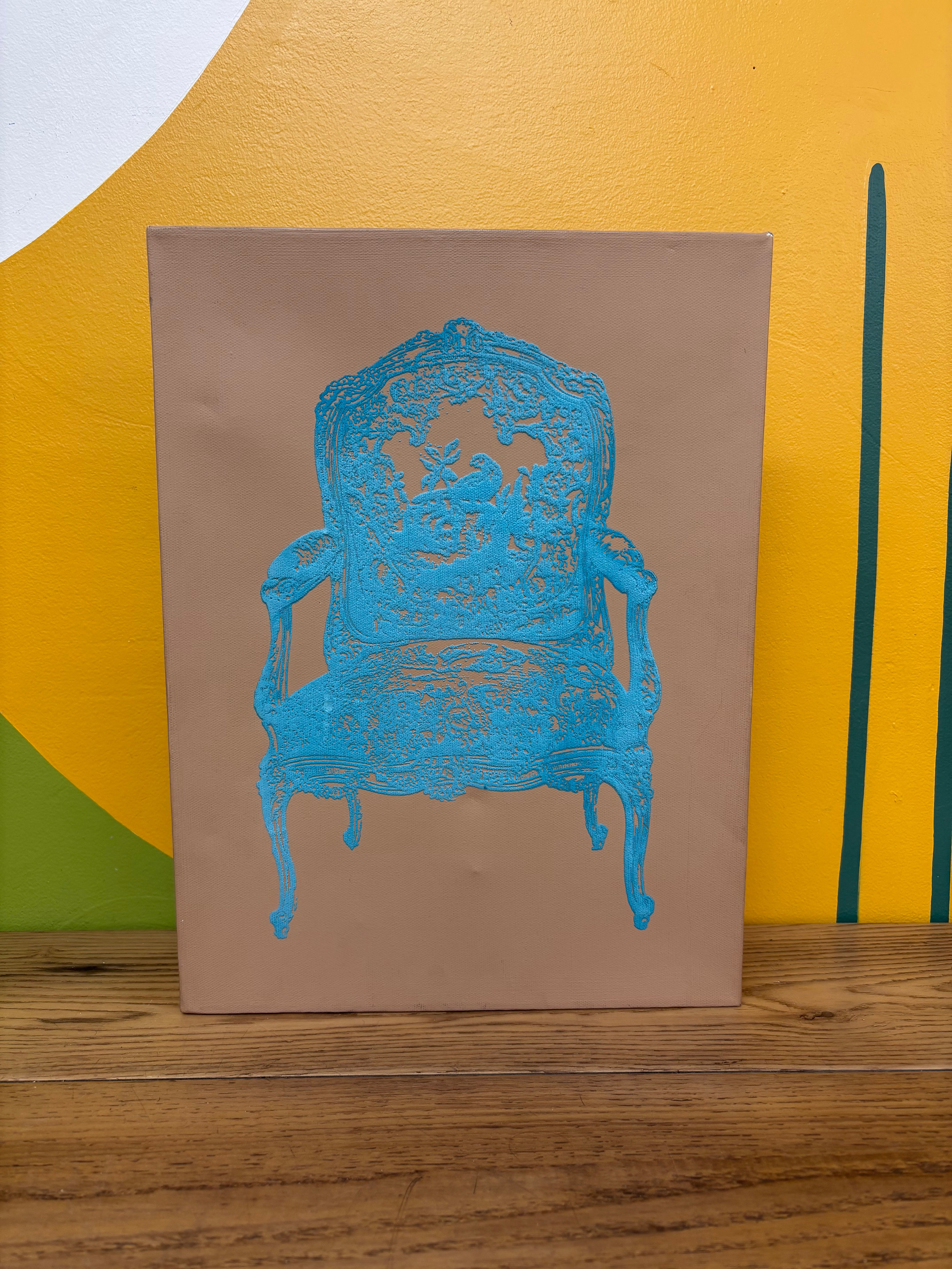 Canvas Chair Print
