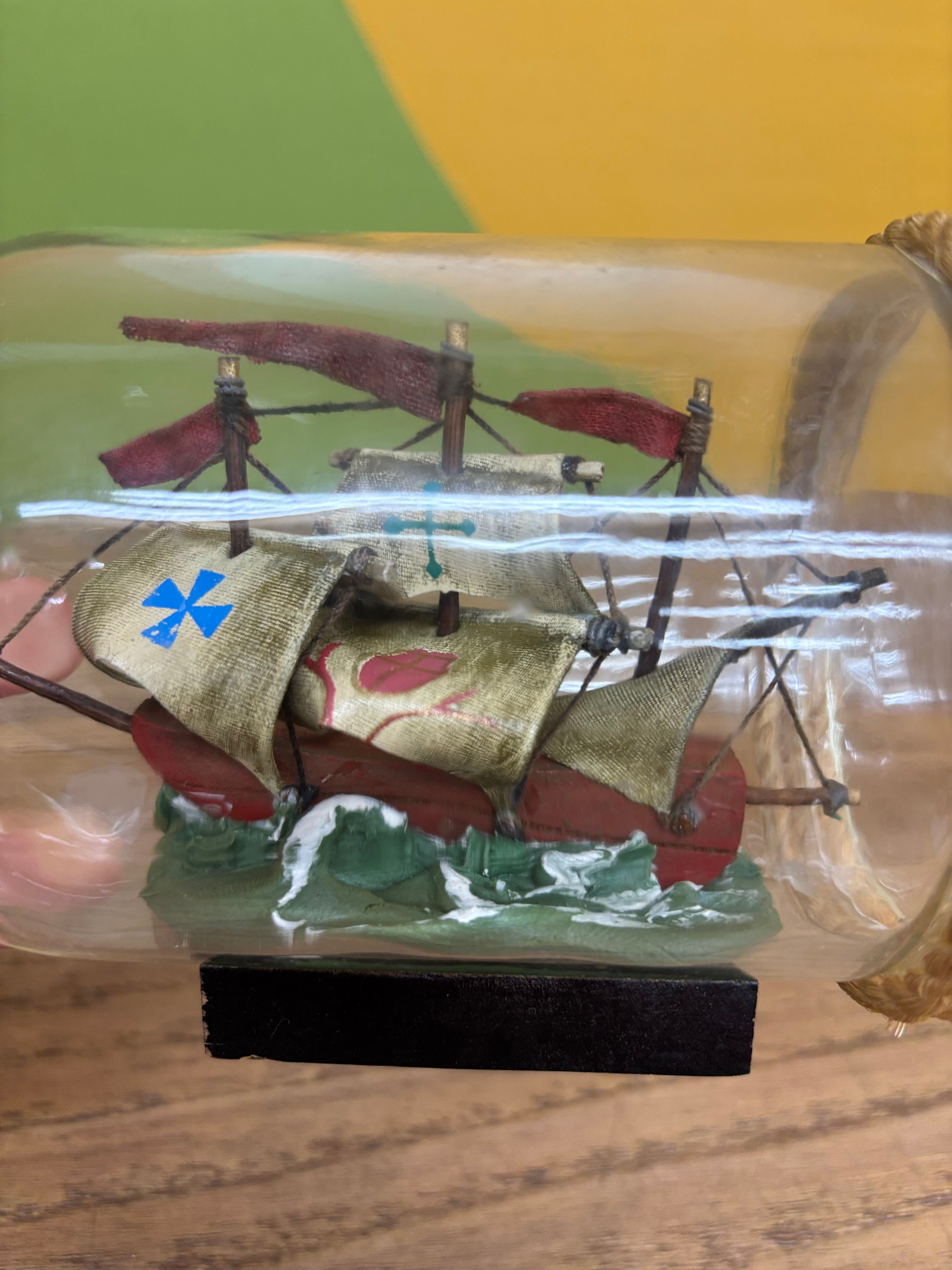 Small Ship in a Bottle