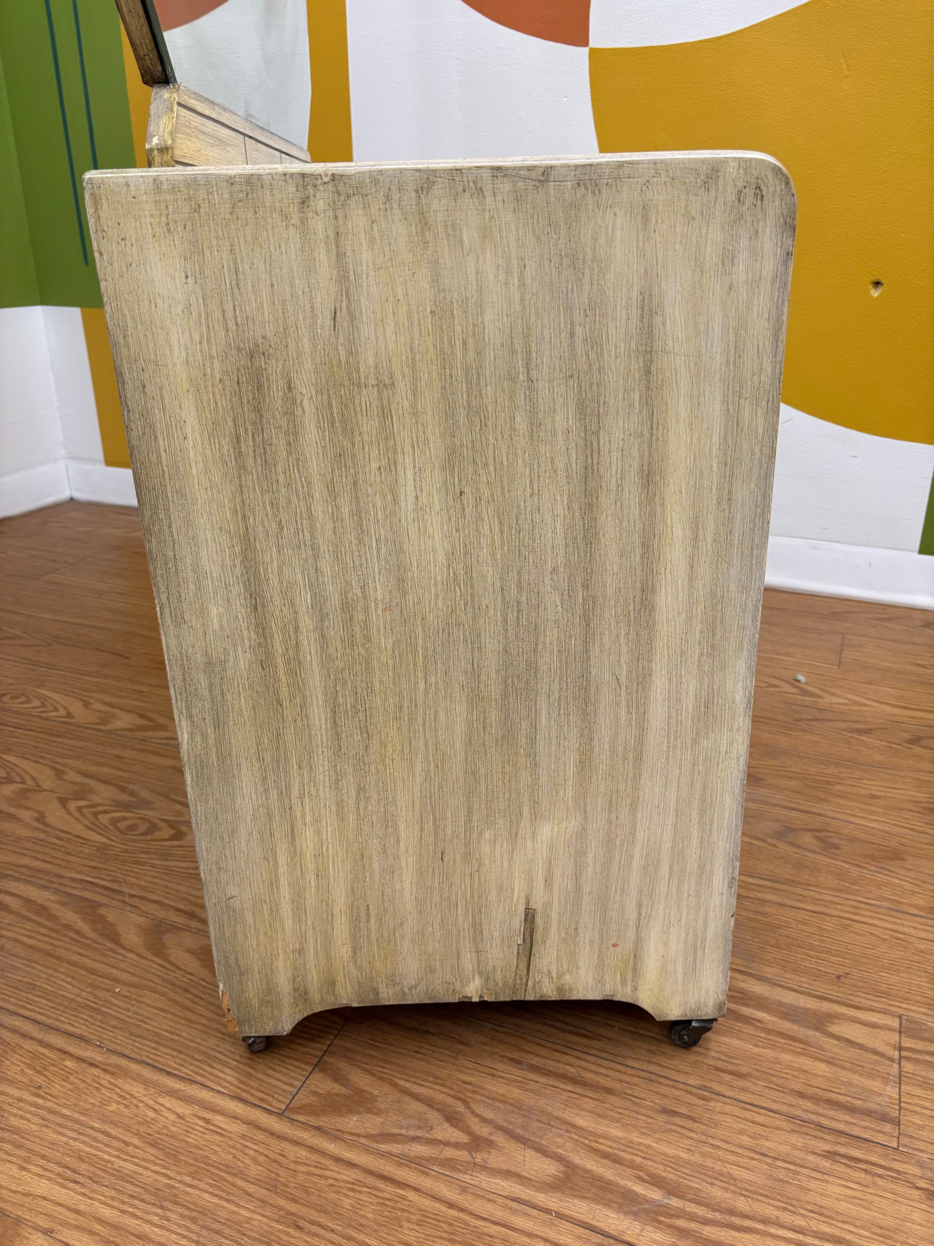 Wood Vanity