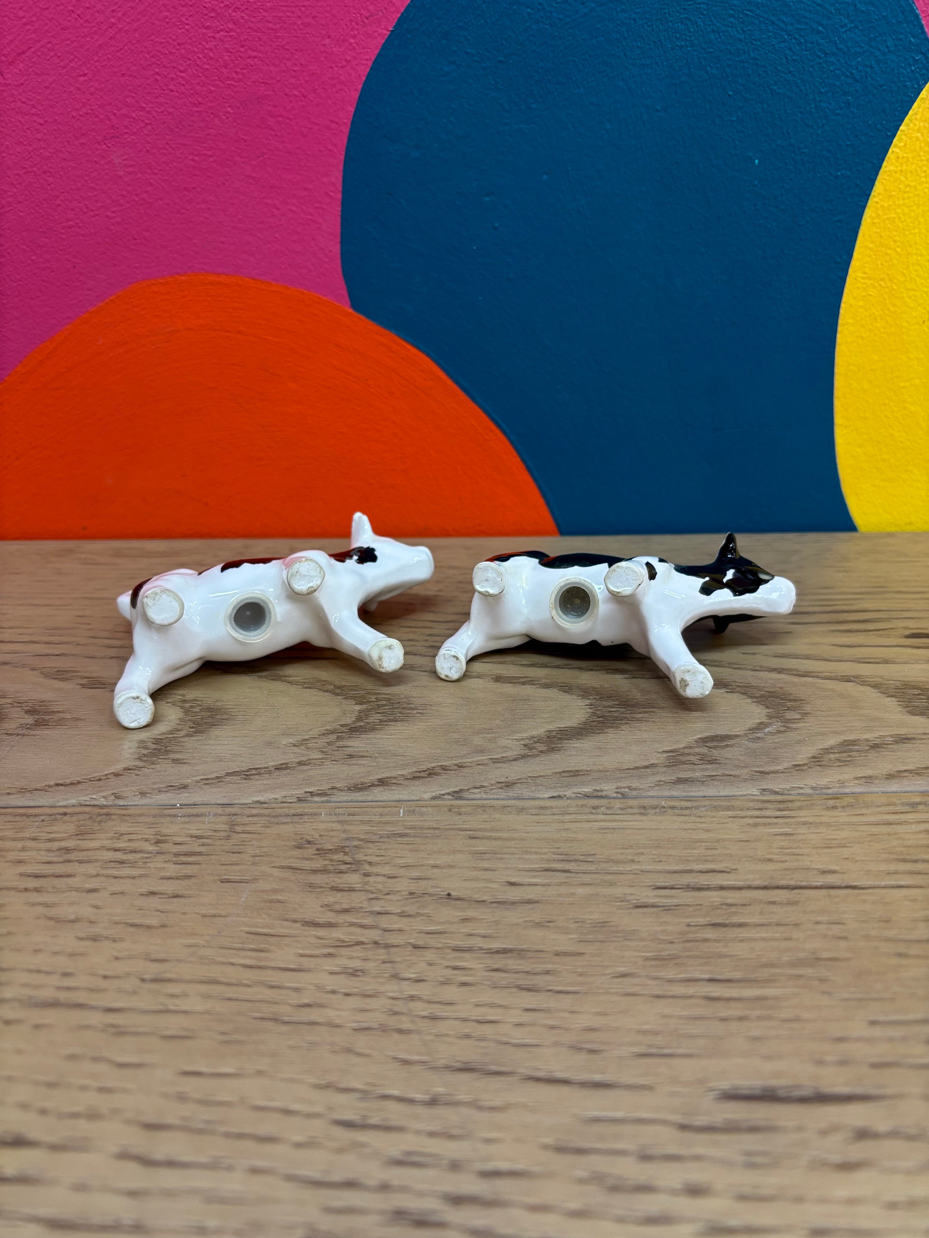 Cow Salt & Pepper Shakers