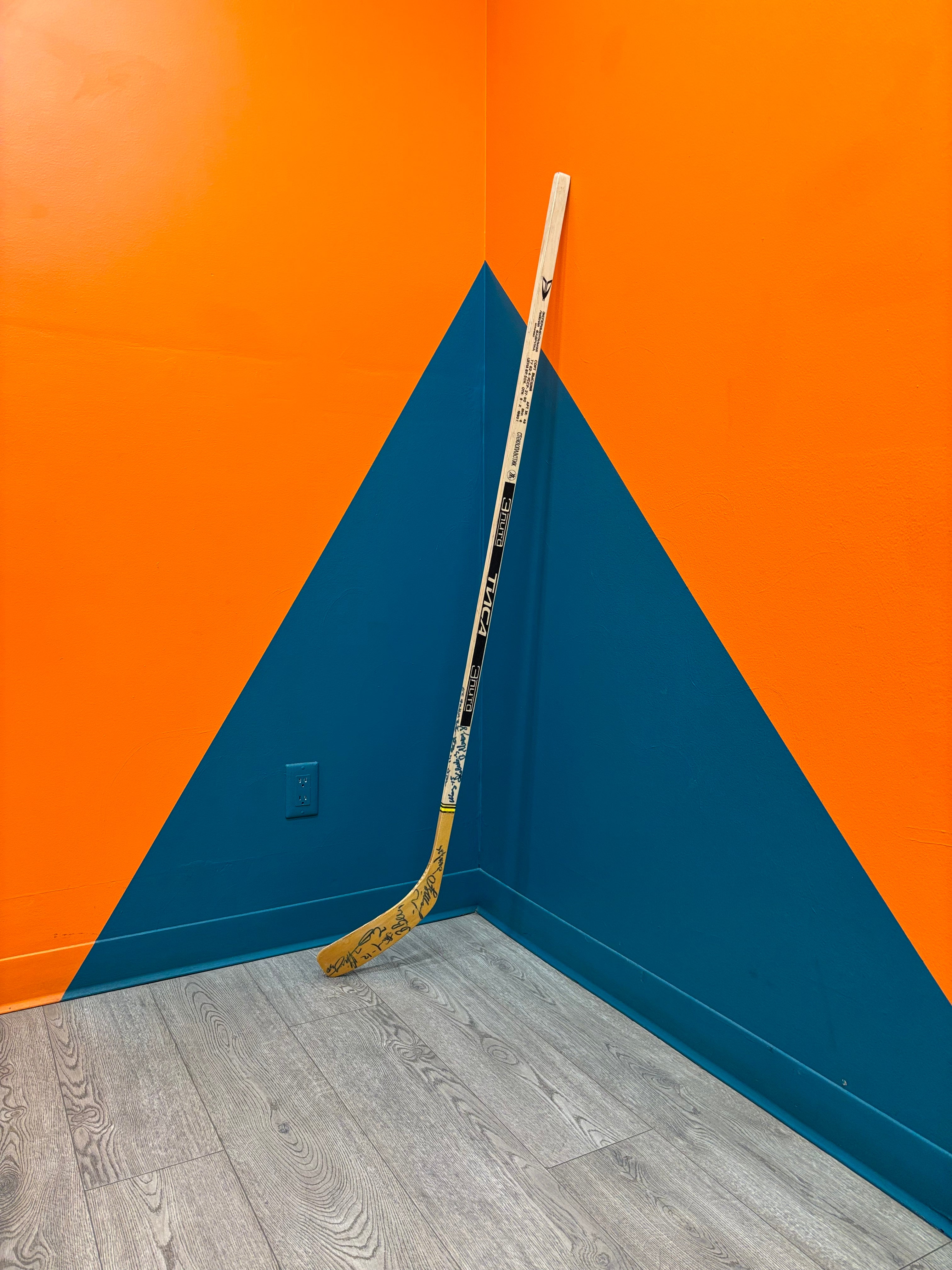 Signed Hockey Stick