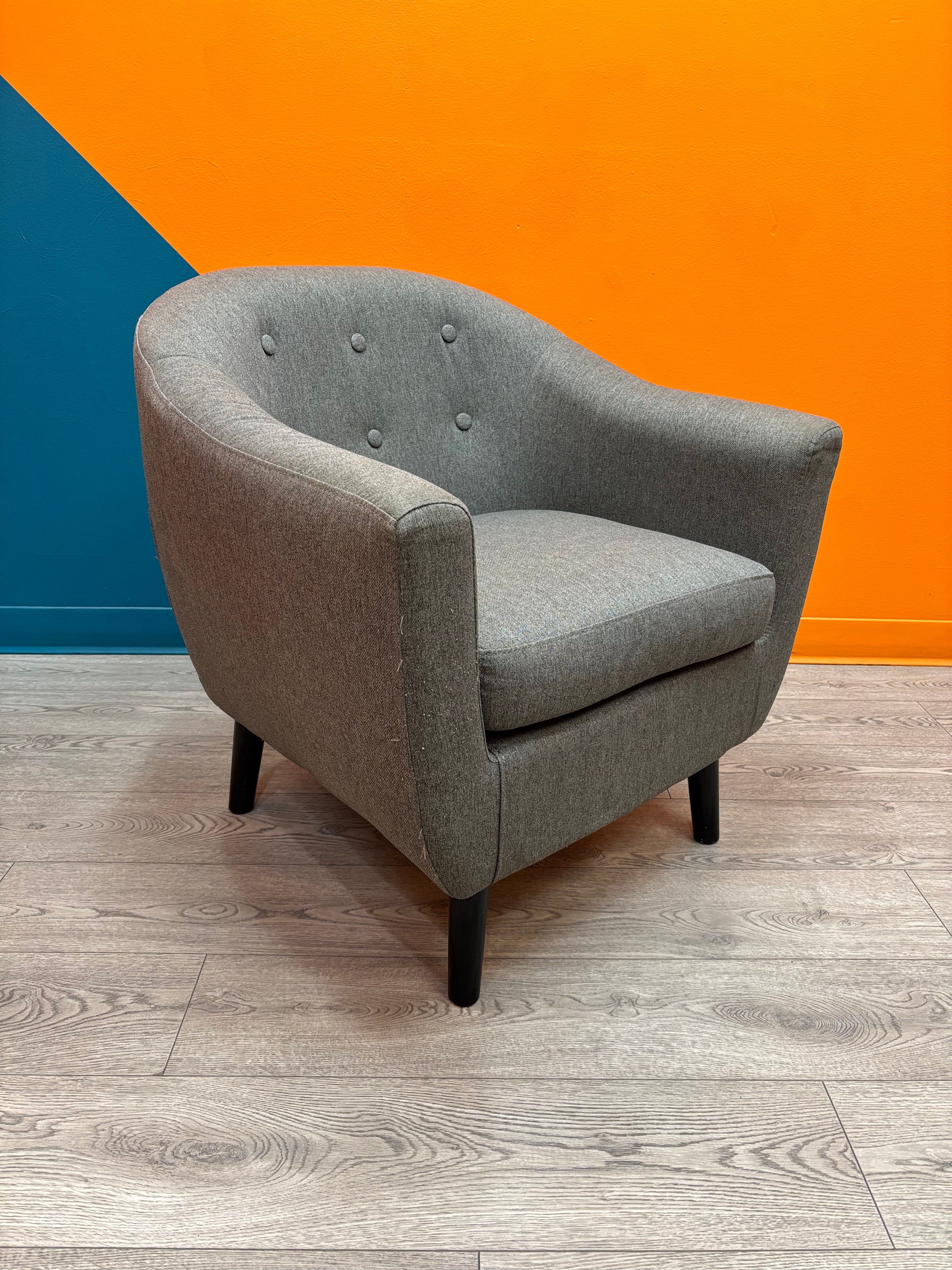 Grey Armchair