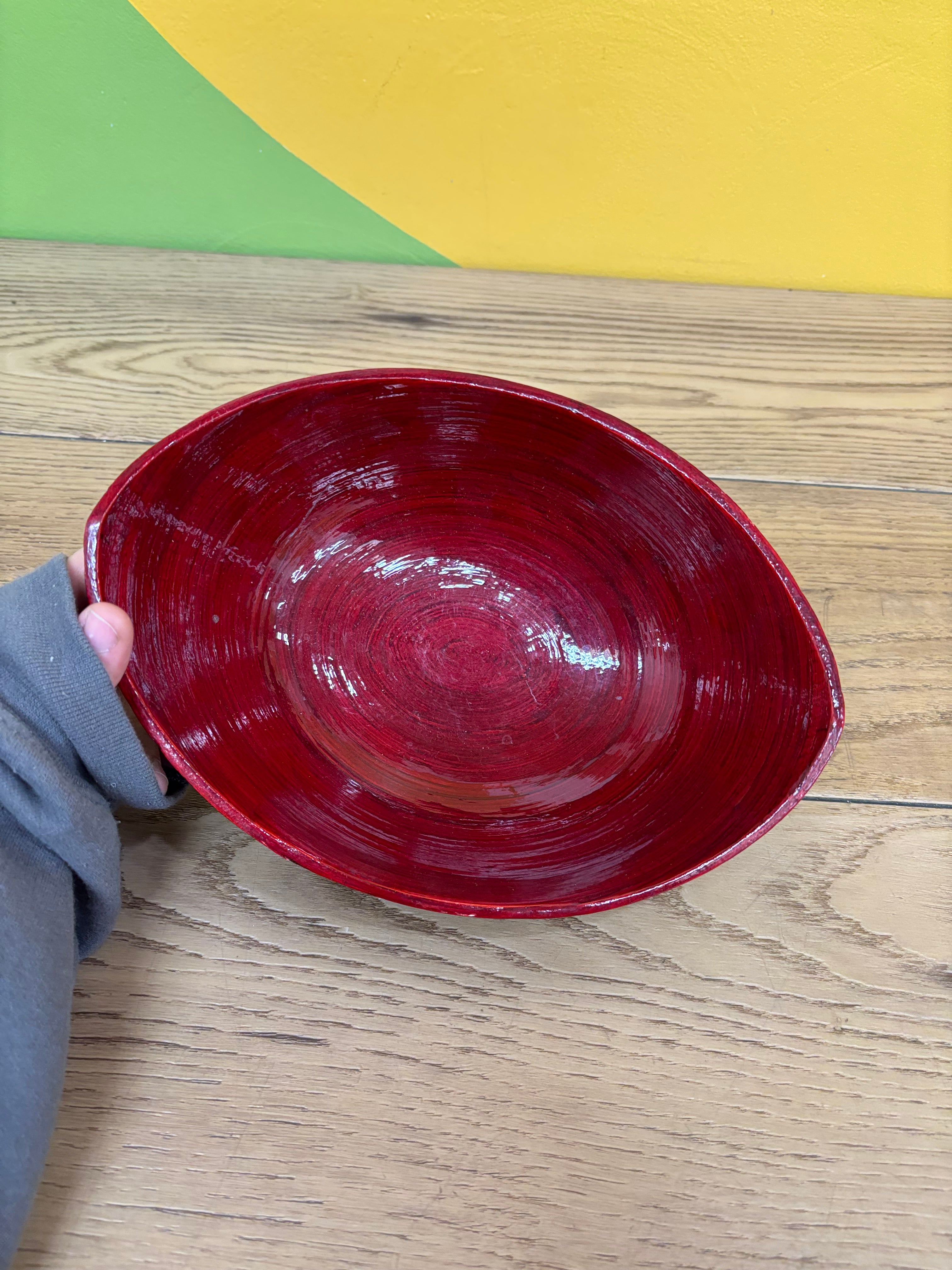 Red Trinket Bowl
