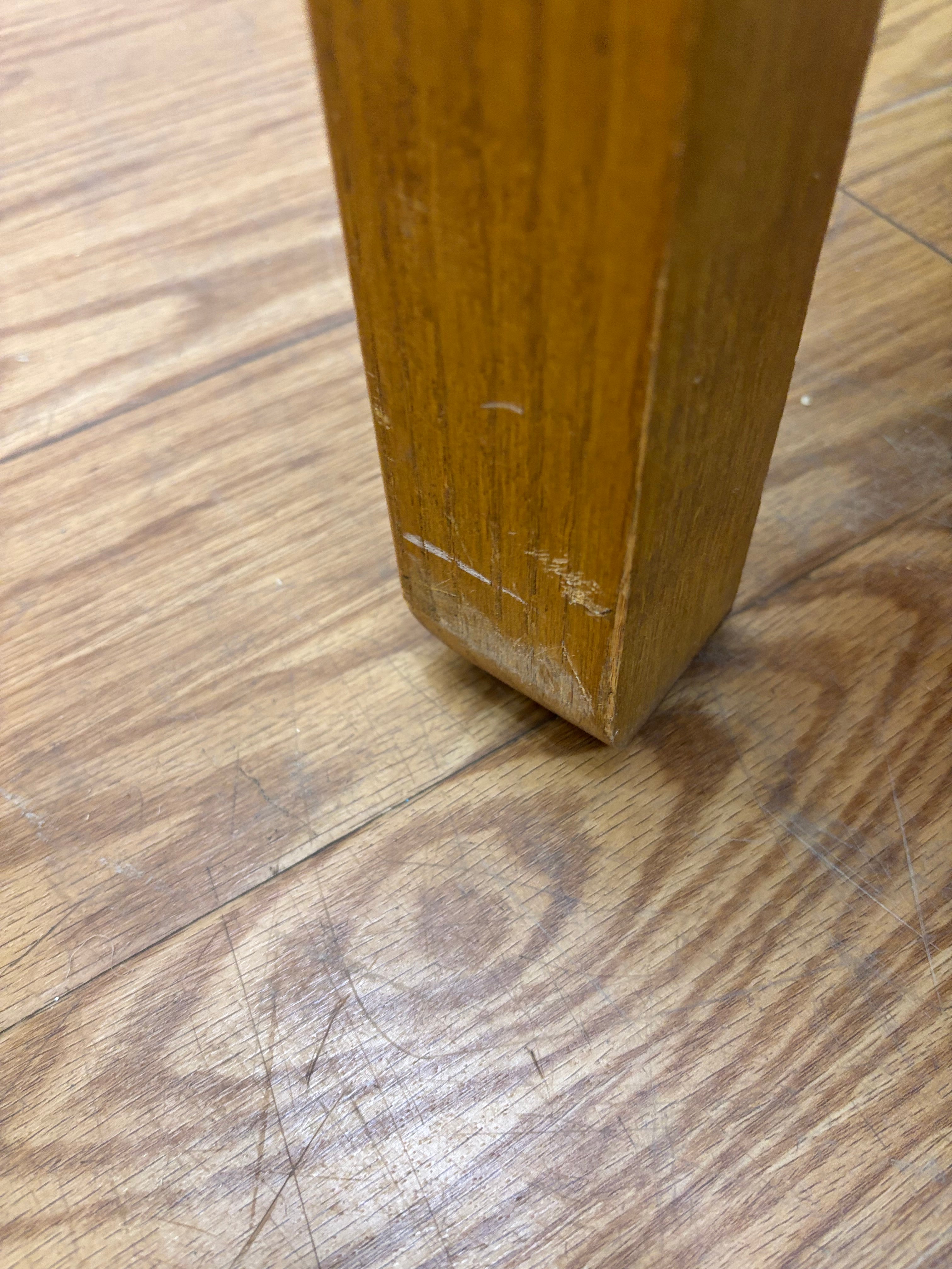Square Coffee Table with Glass Top