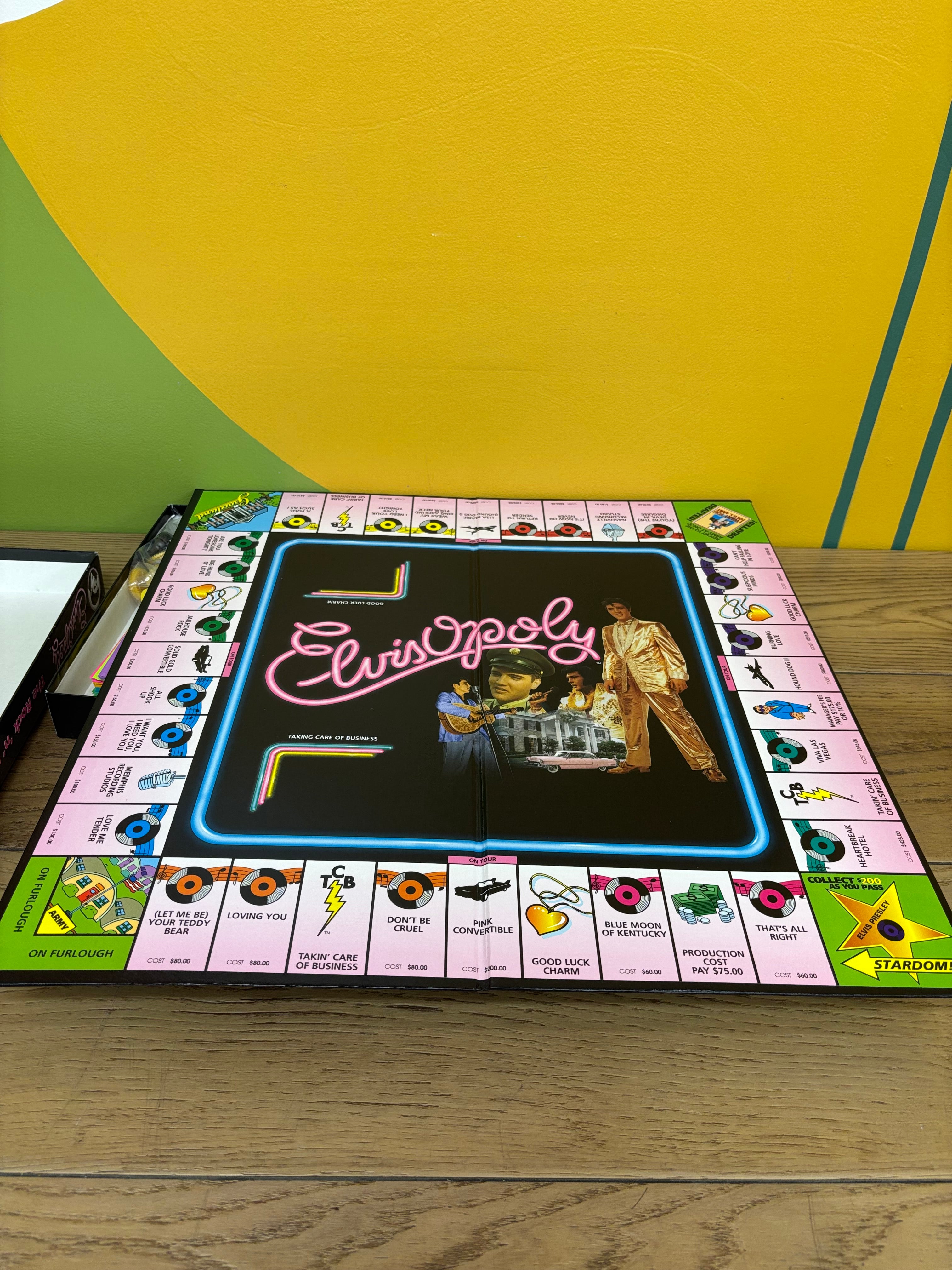 Elvis-Opoly Board Game