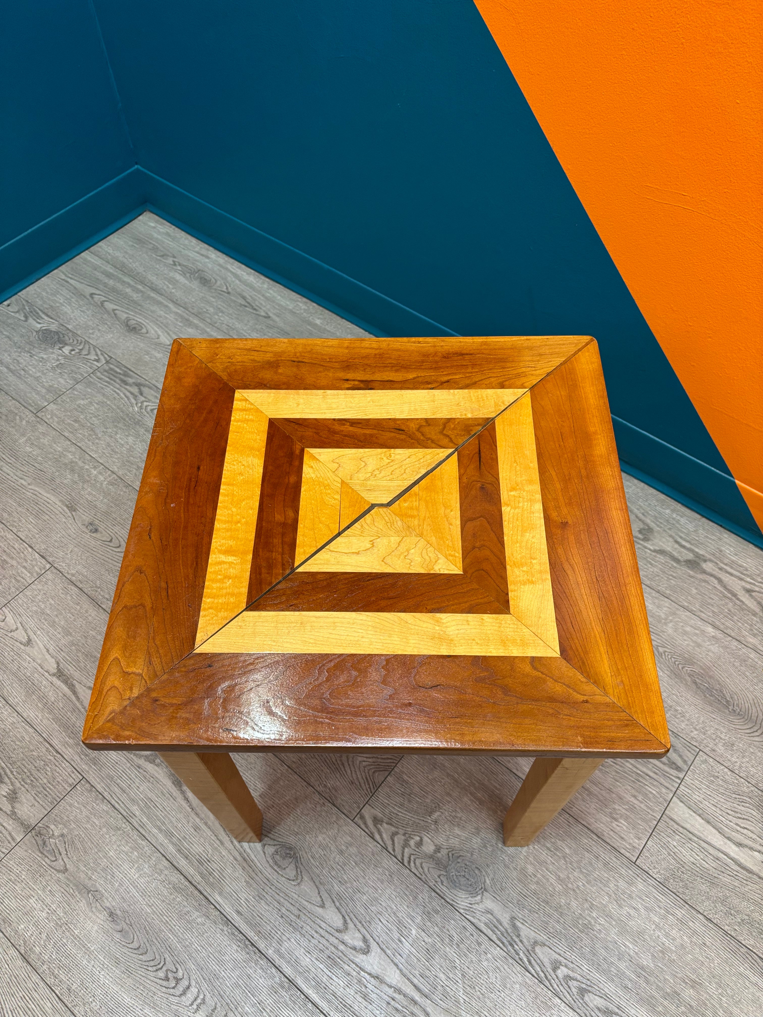 Square Wooden Table