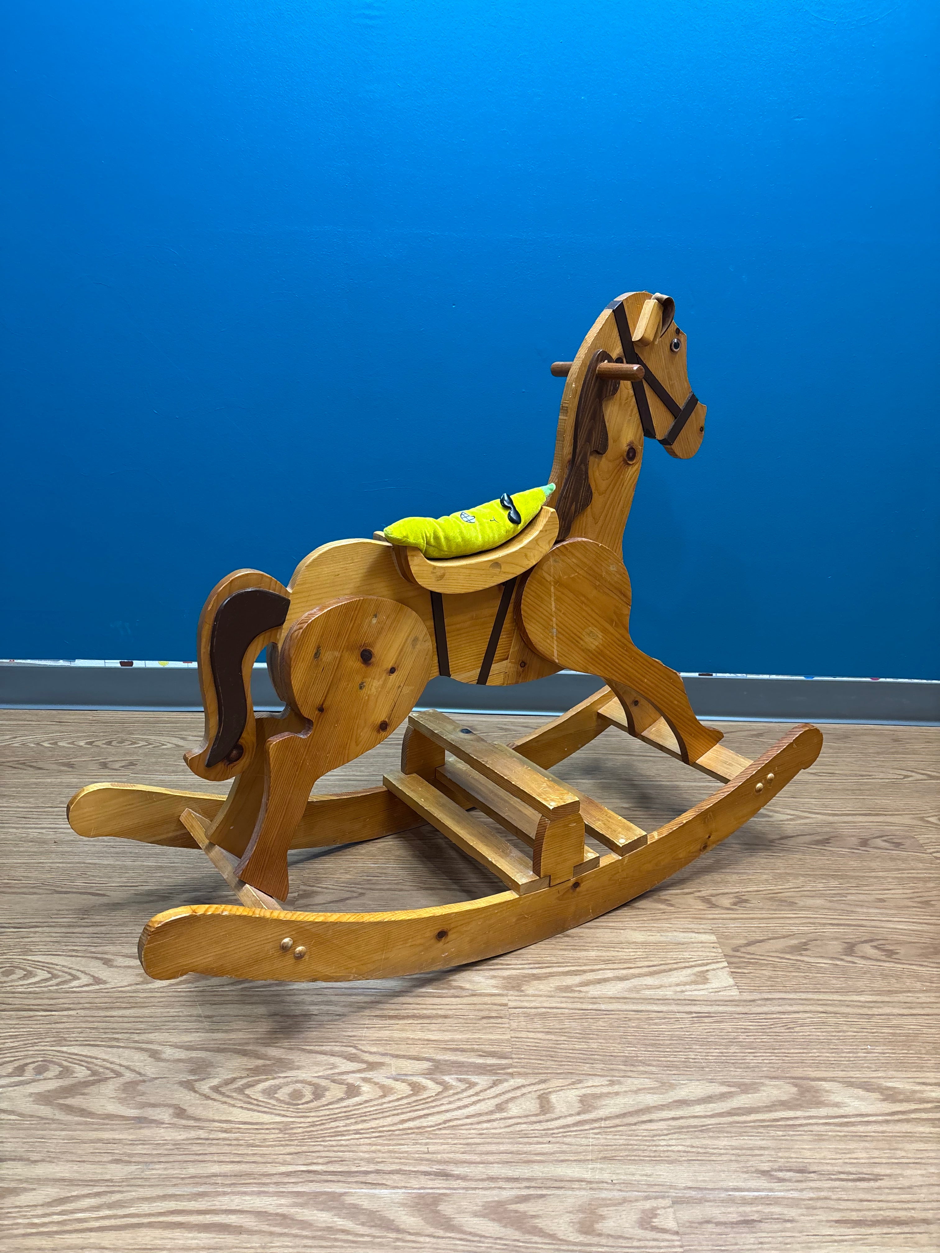 Wood Rocking Horse