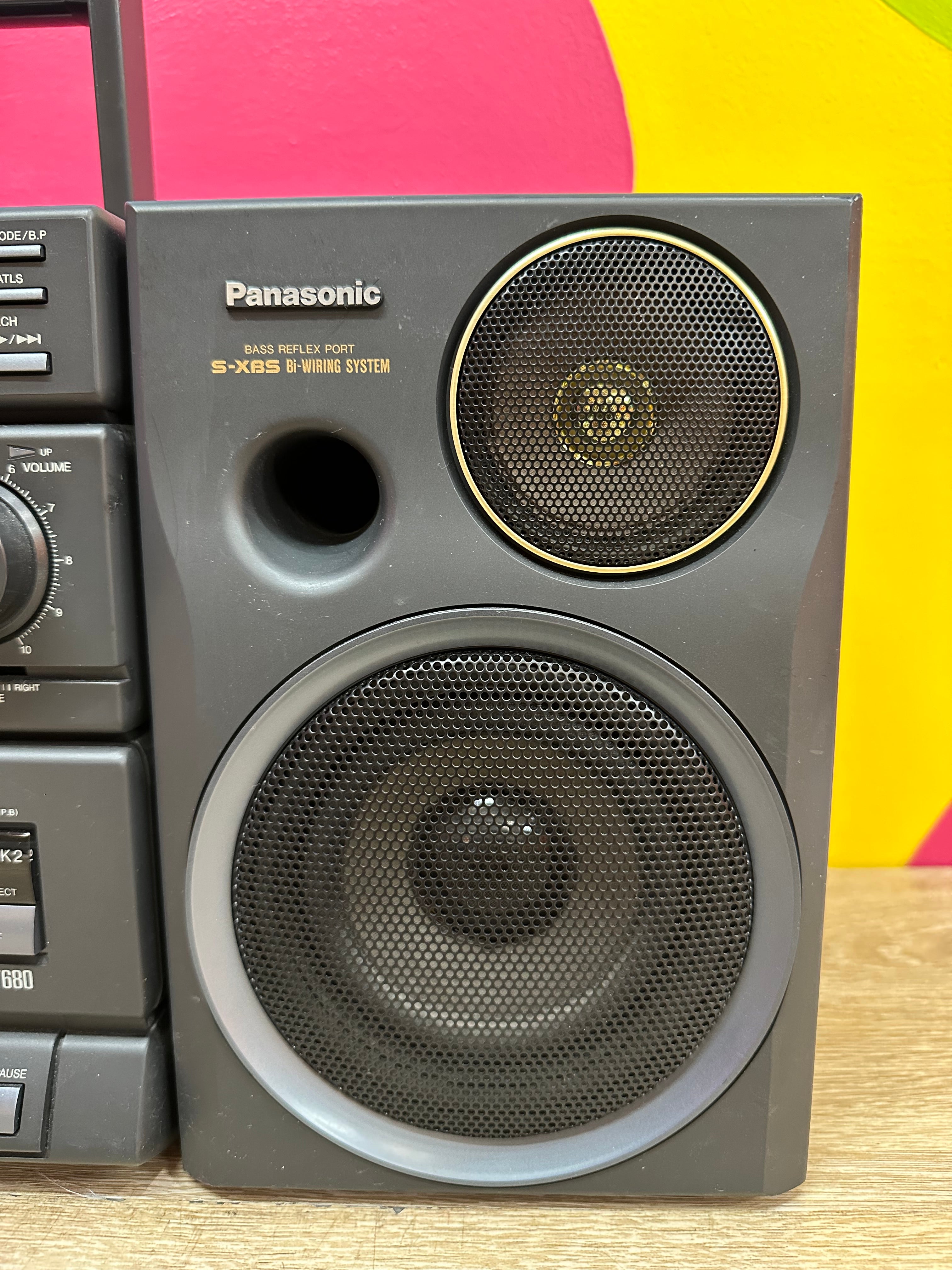 Panasonic Portable S-XBS Boombox