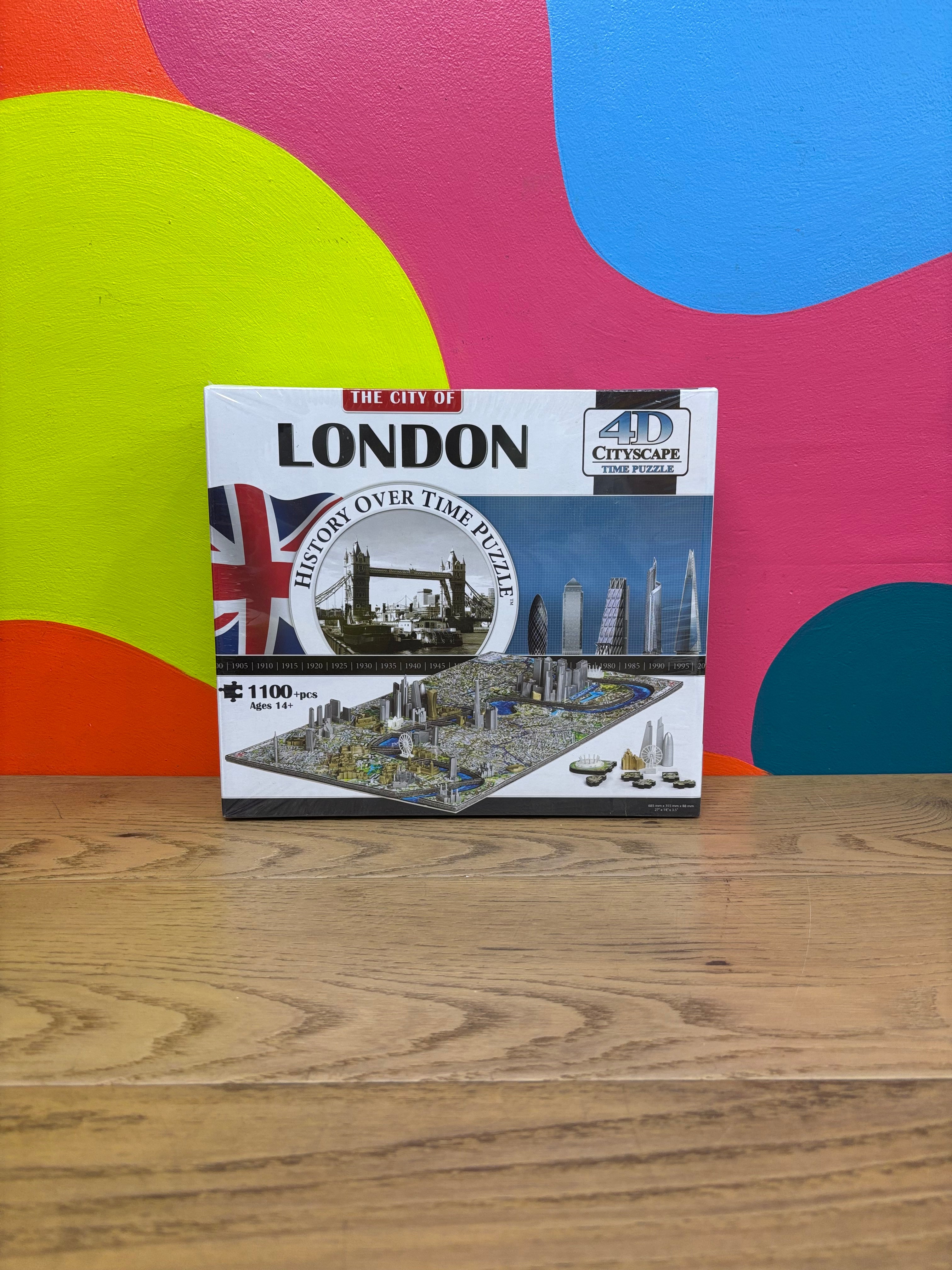 4D Cityscape London History Over Time Puzzle (Sealed)
