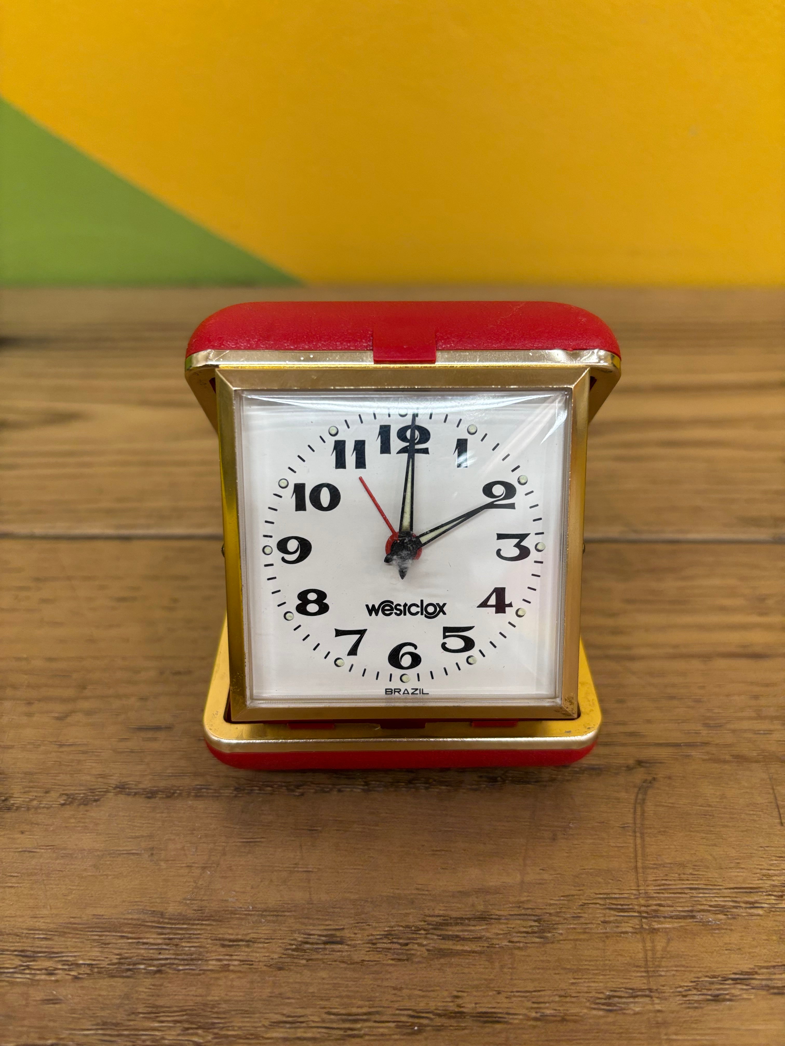 Westclox Folding Travel Alarm Clock