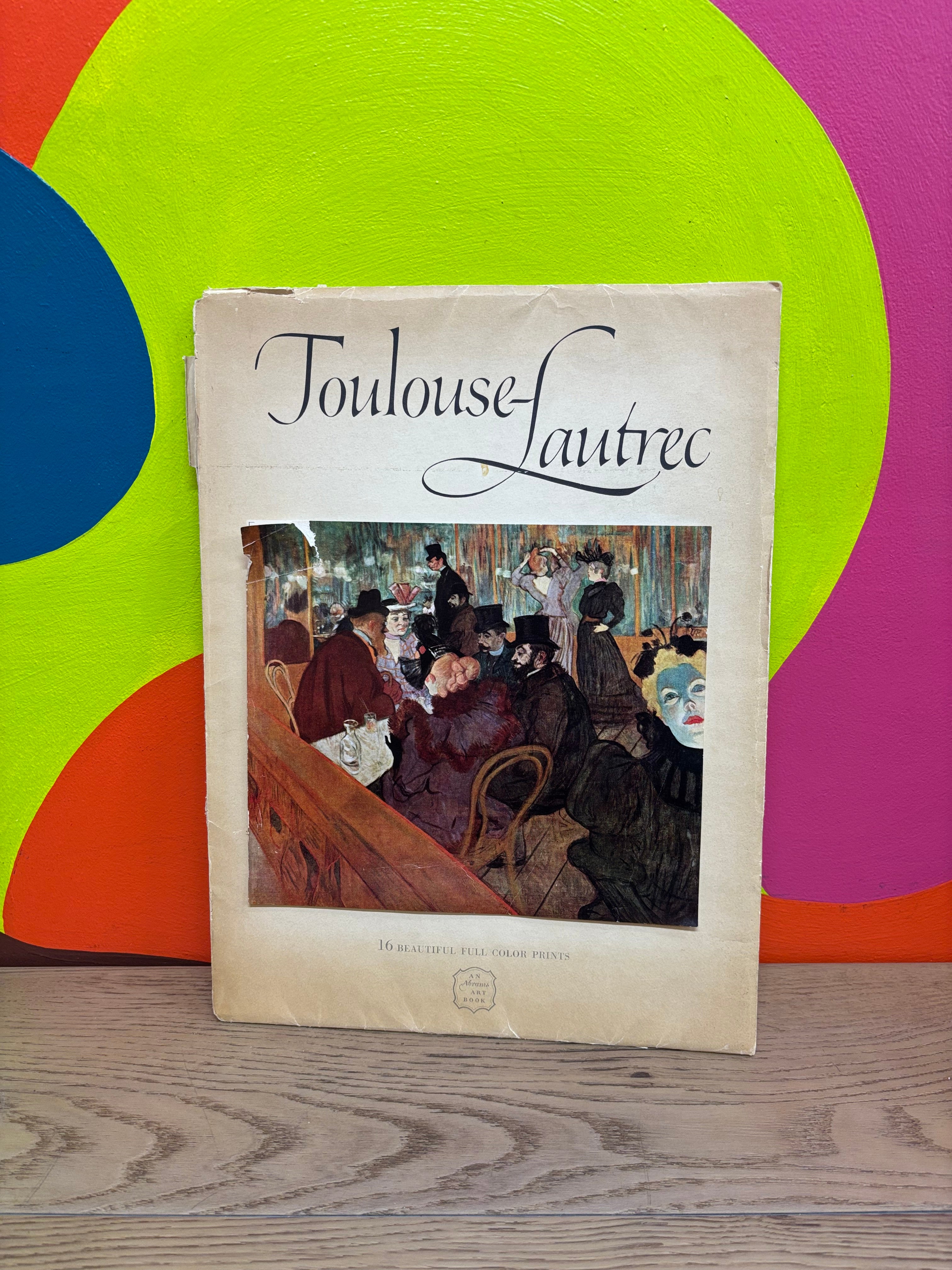 Toulouse-Lautrec Prints Book