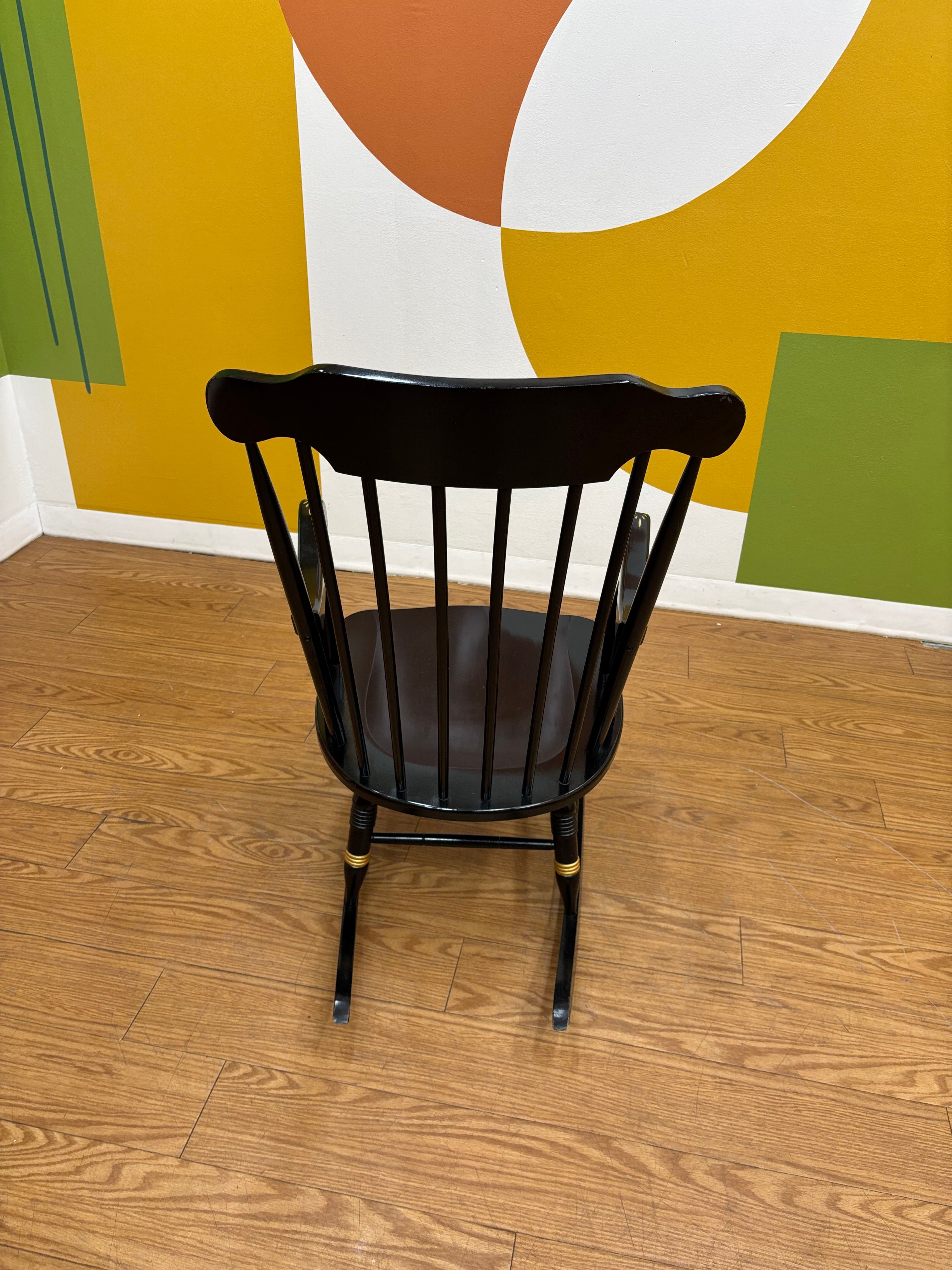 Black Rocking Chair