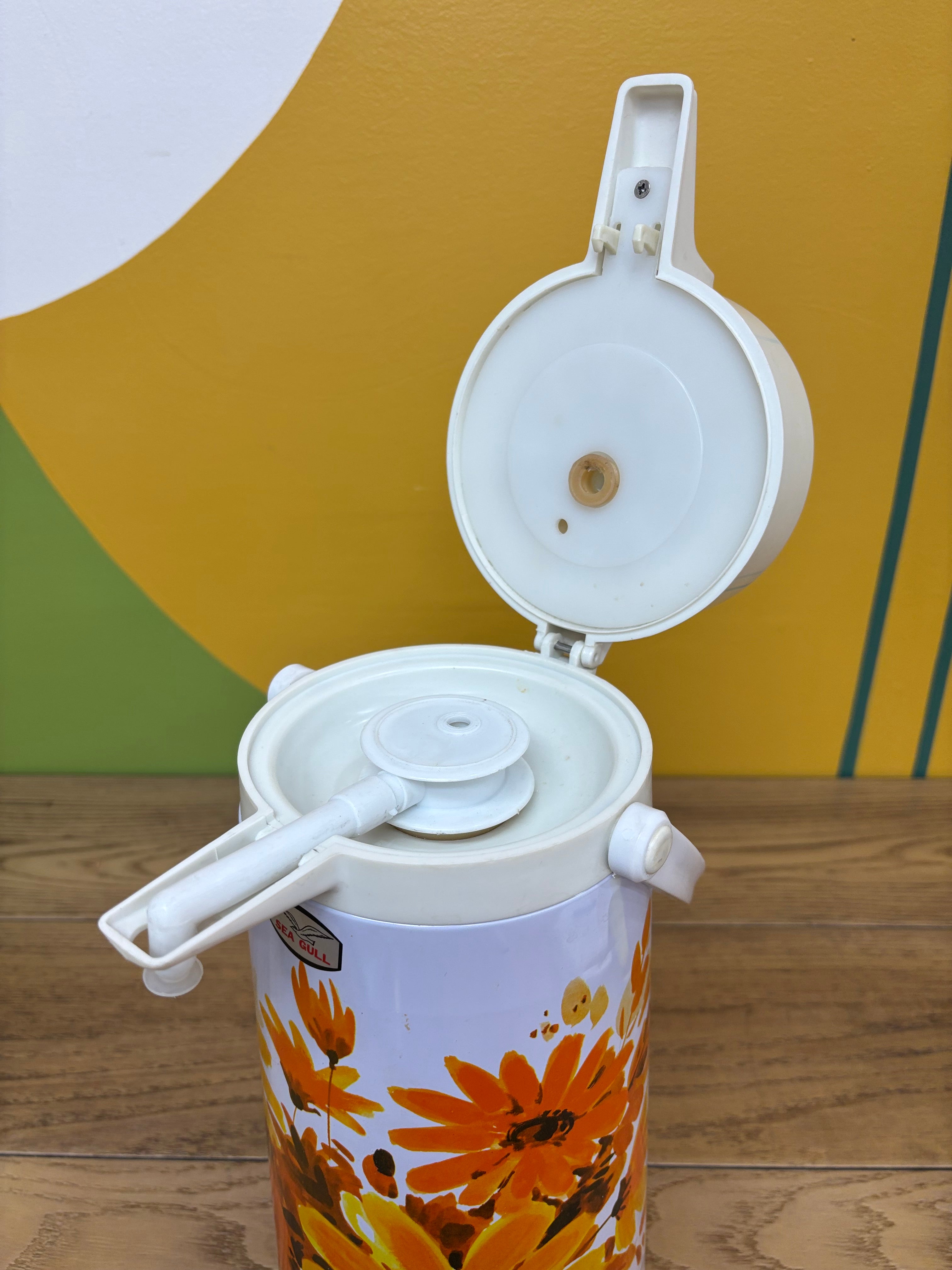 Seagull Floral Pump Top Dispenser