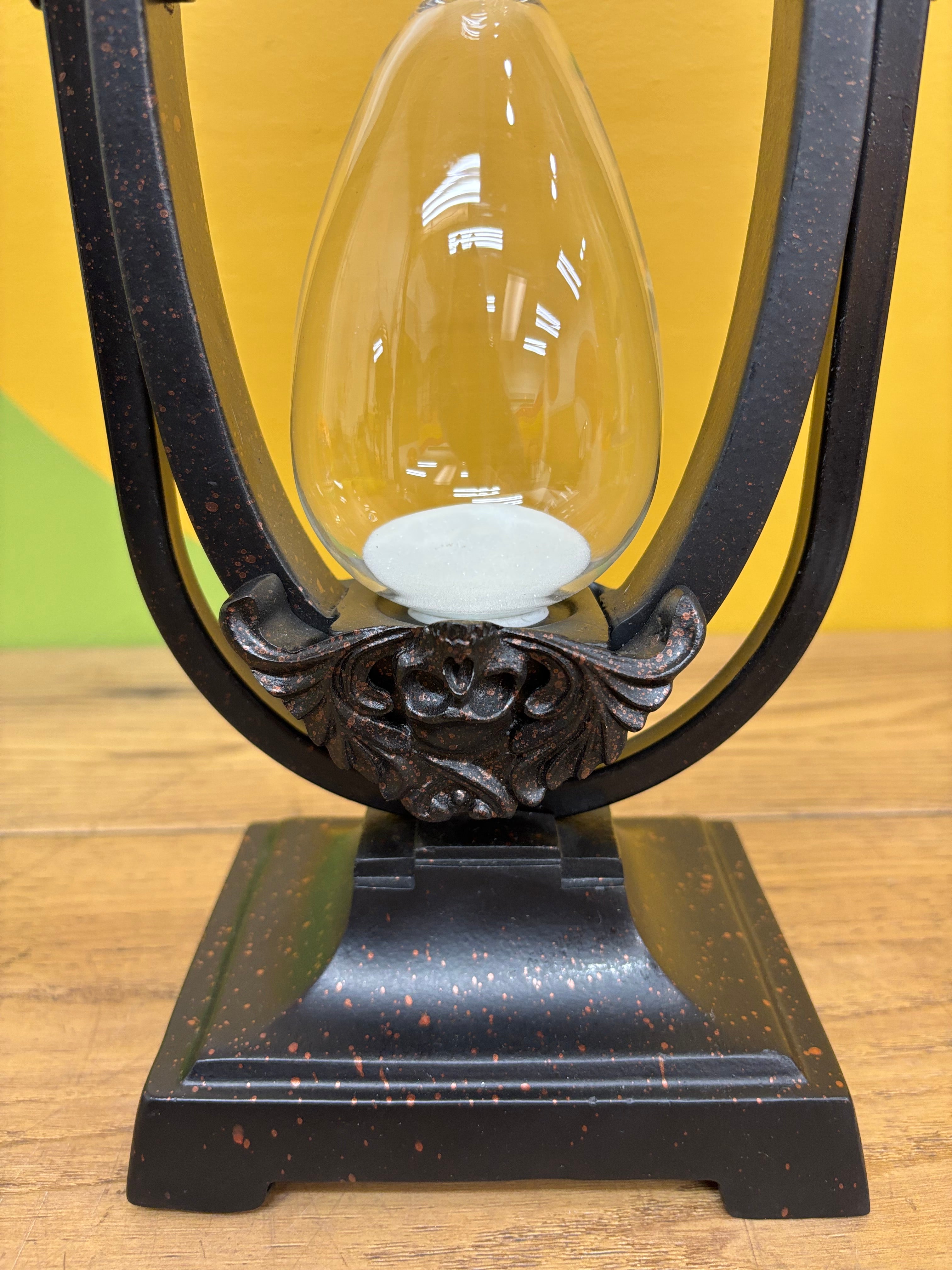 Rotating Hourglass Decor
