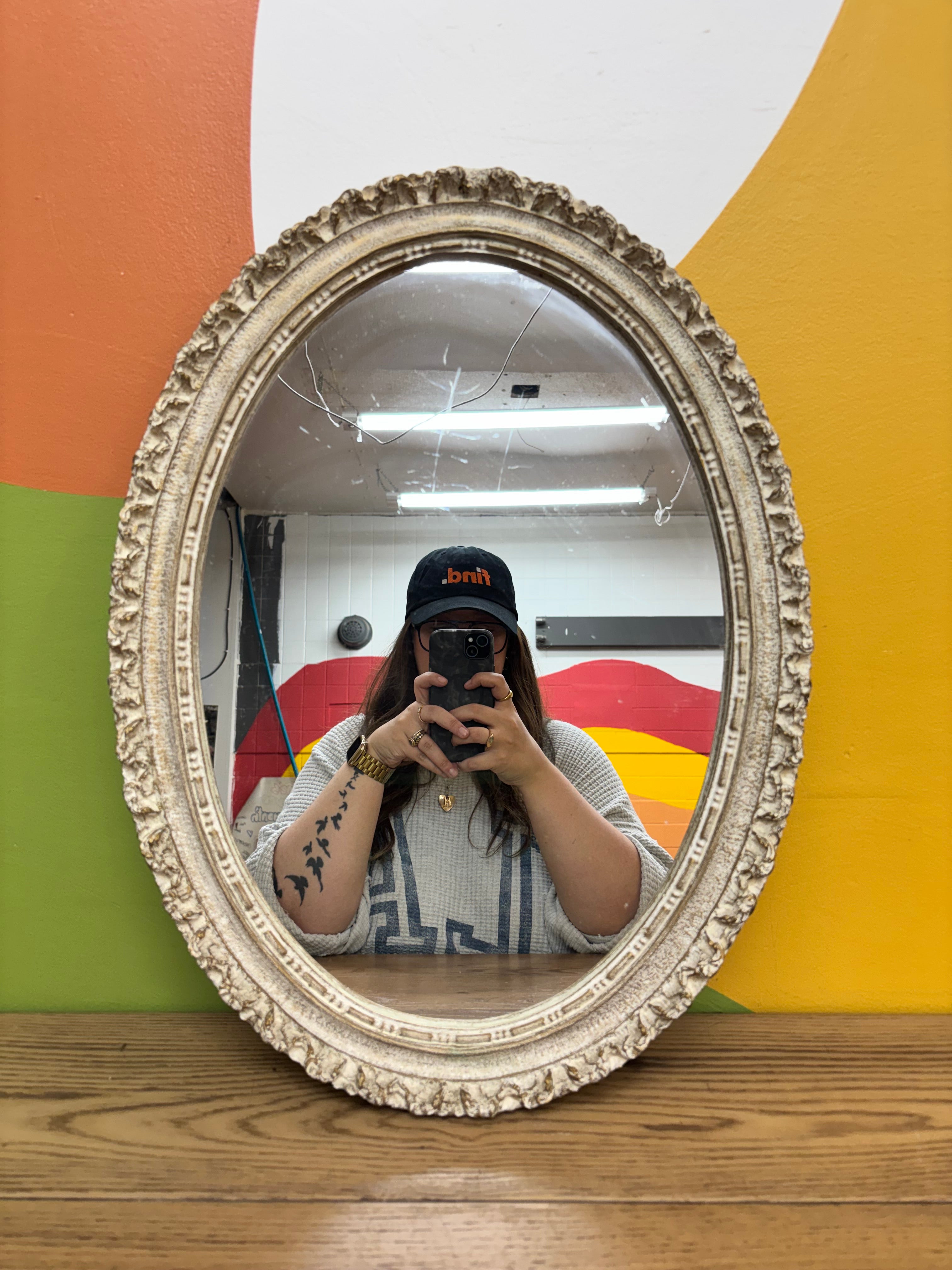 Oval Mirror