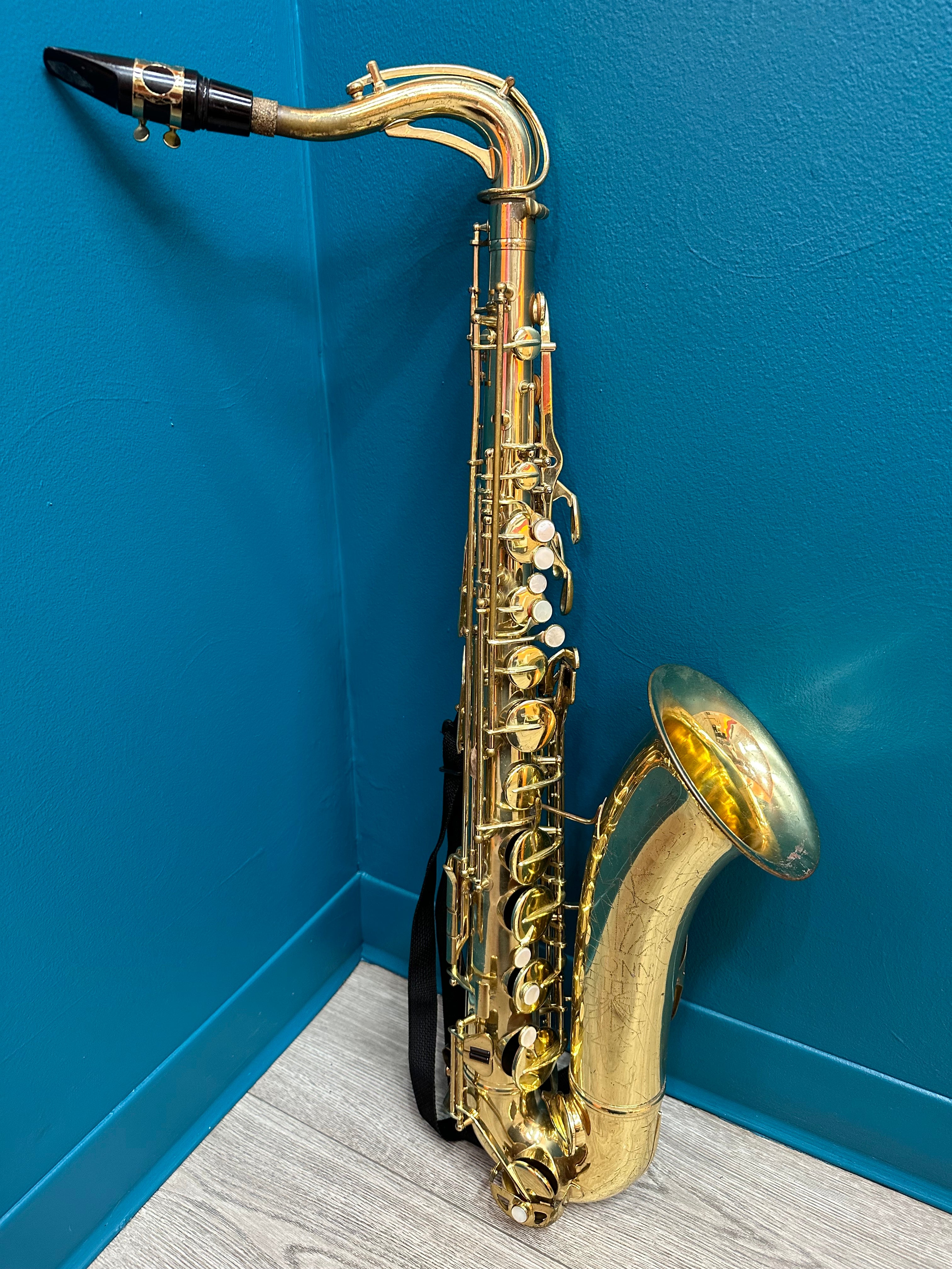 Conn Brass Tenor Saxophone