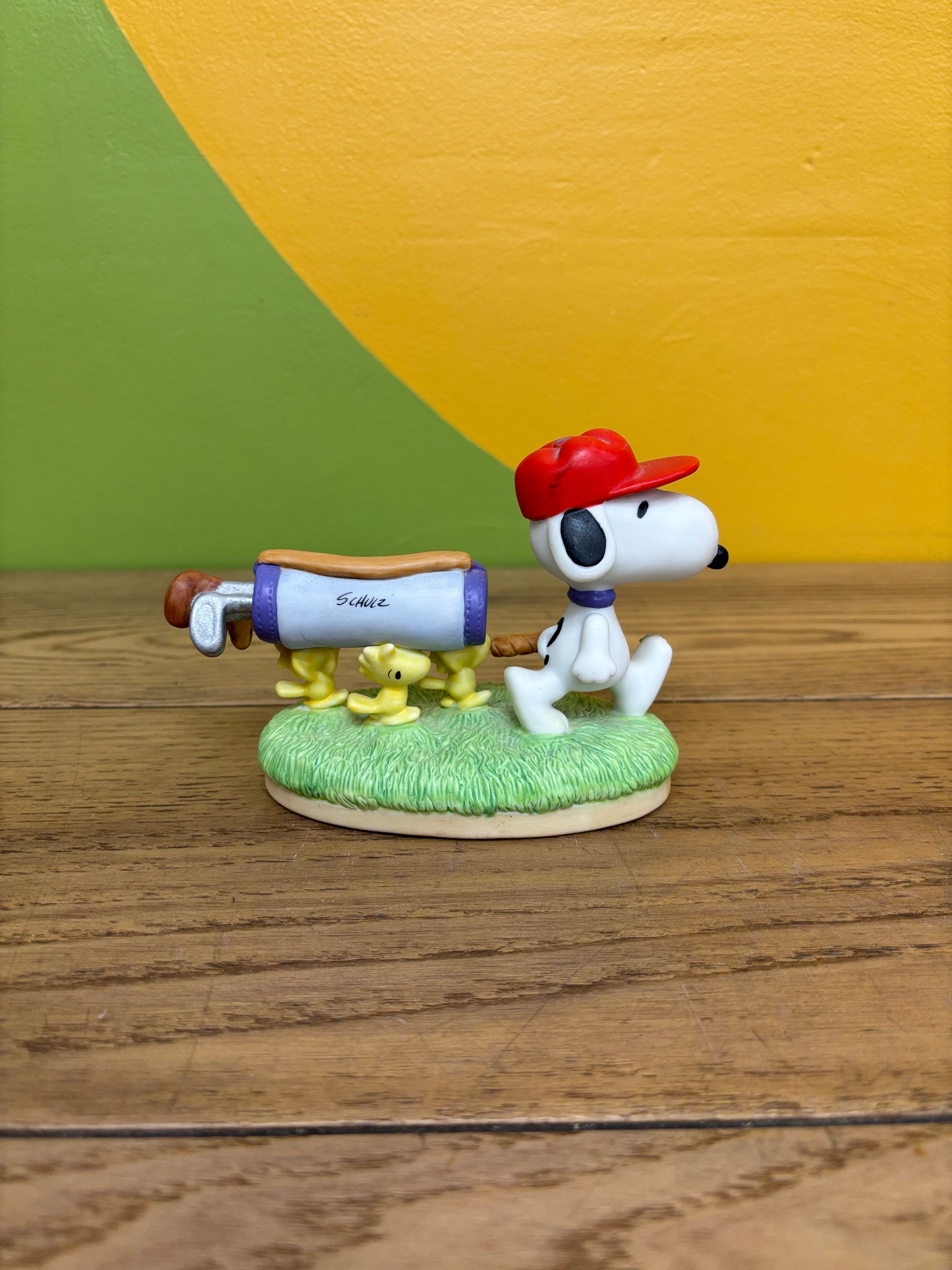 Peanuts “On the Course” Figurine