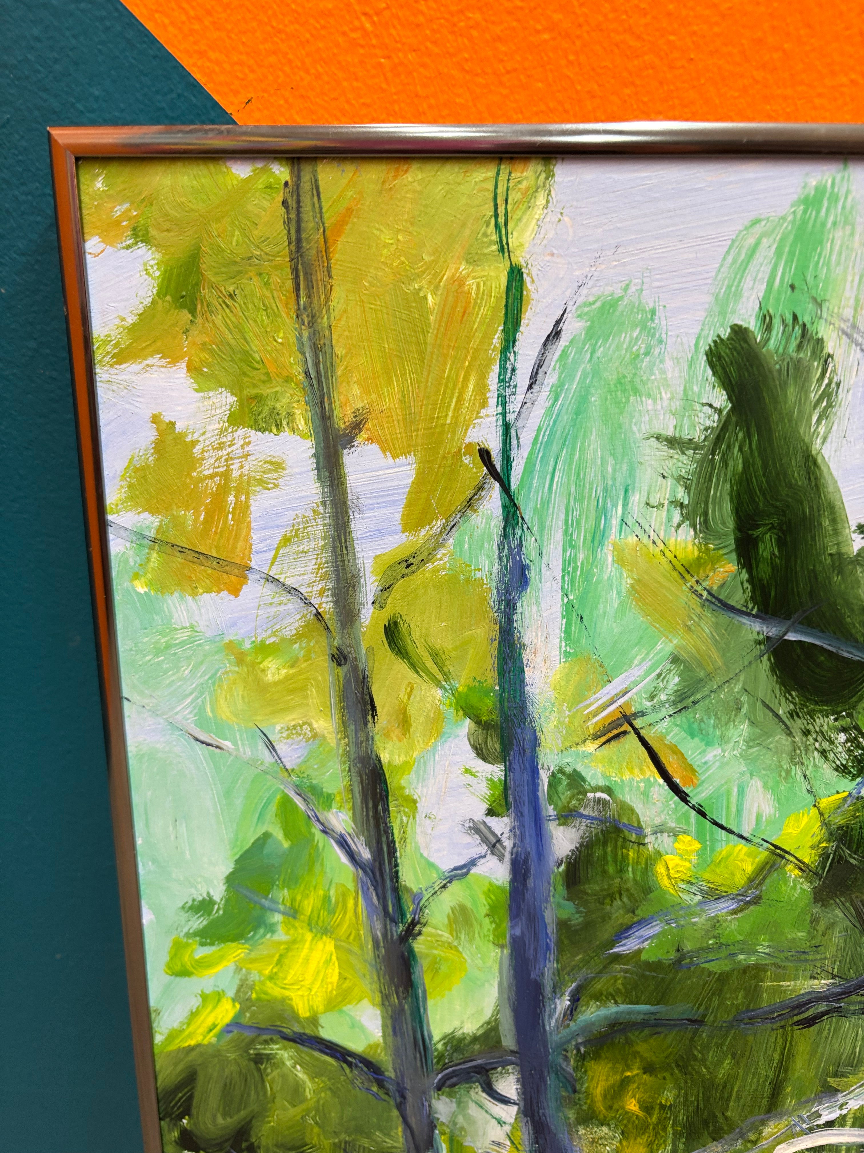 Framed "River Valley View"Painting