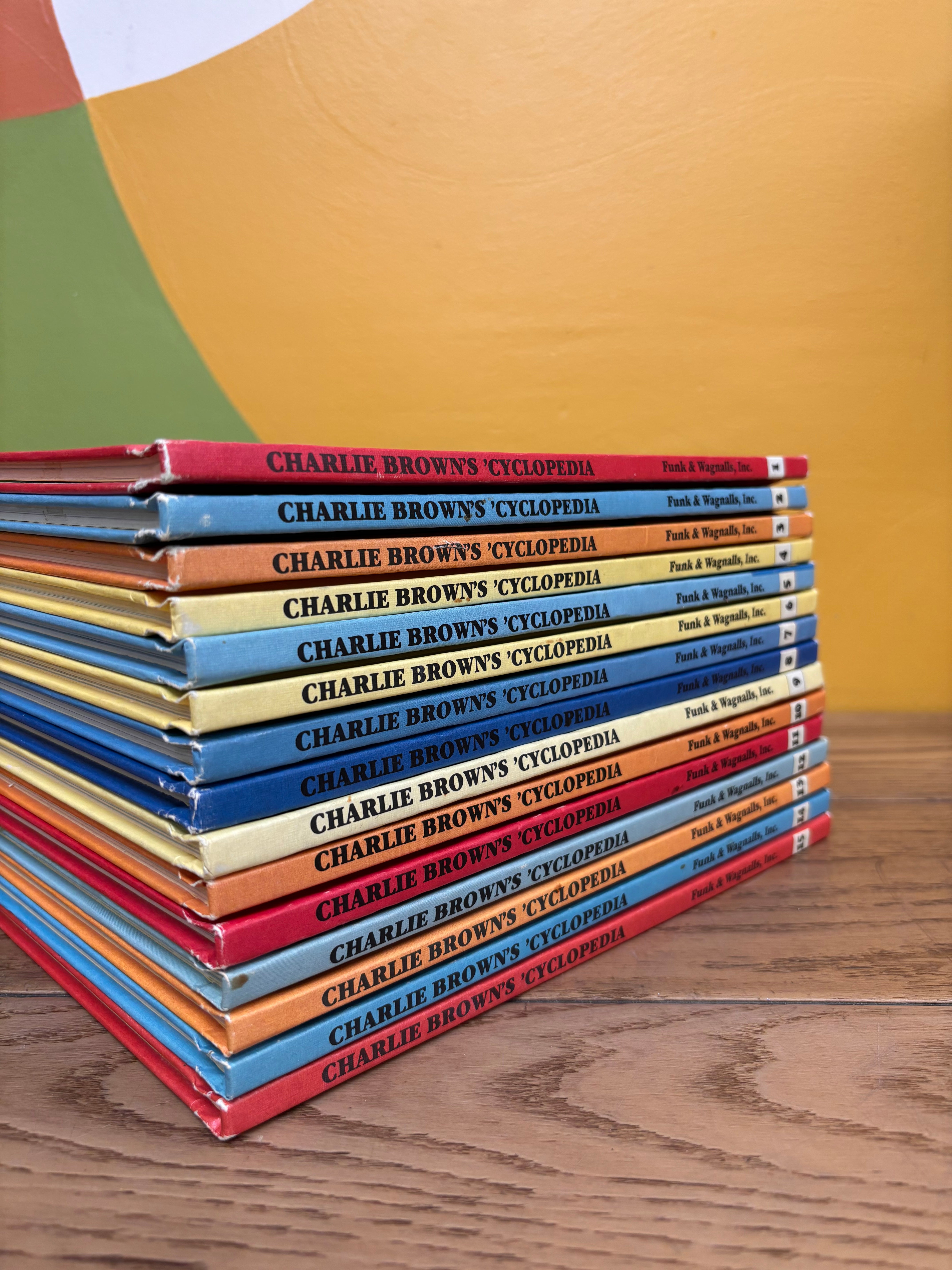 Charlie Brown's 'Cyclopedia 15-Volume Book Set