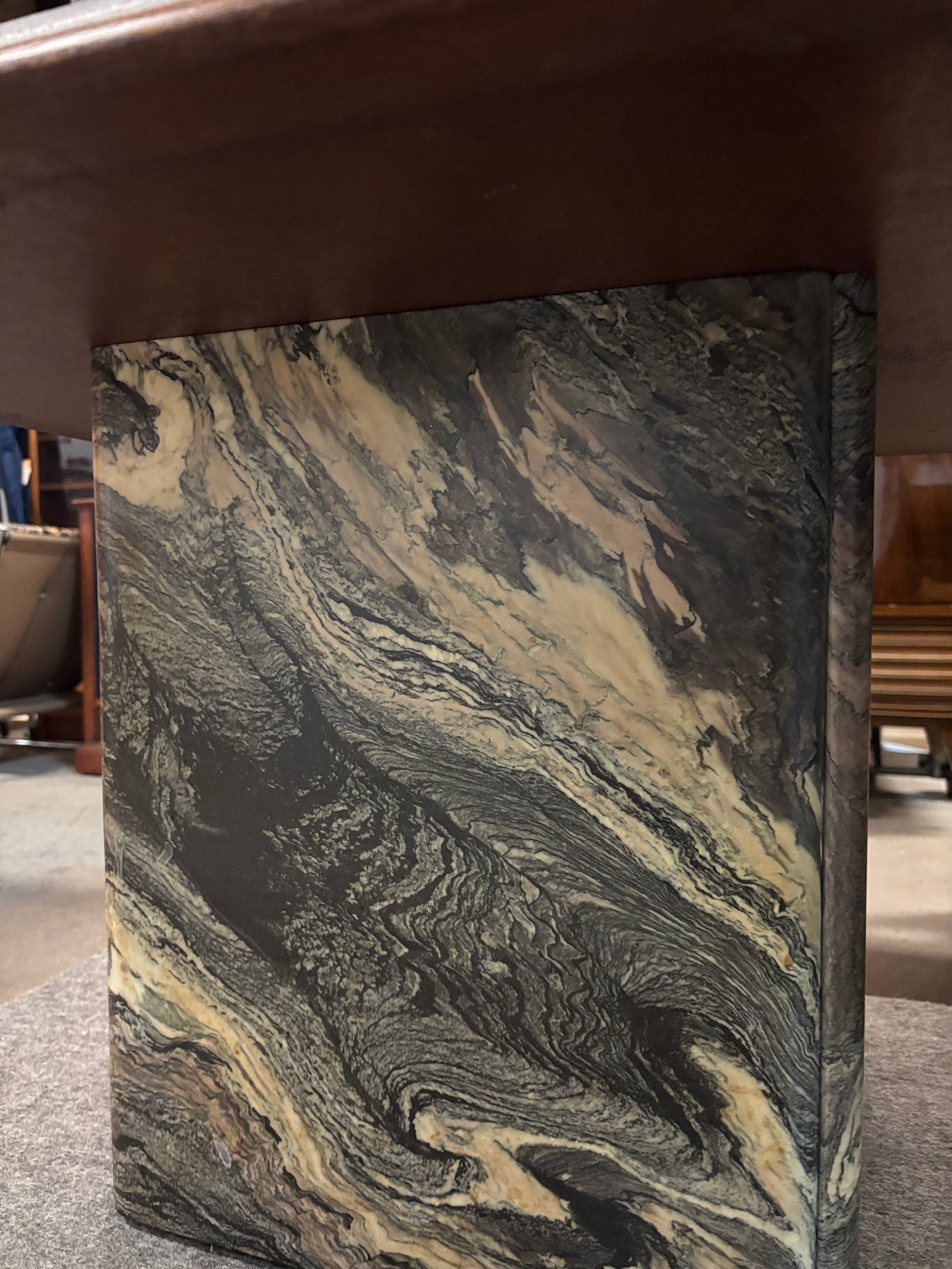 Square Marble Top Coffee Table