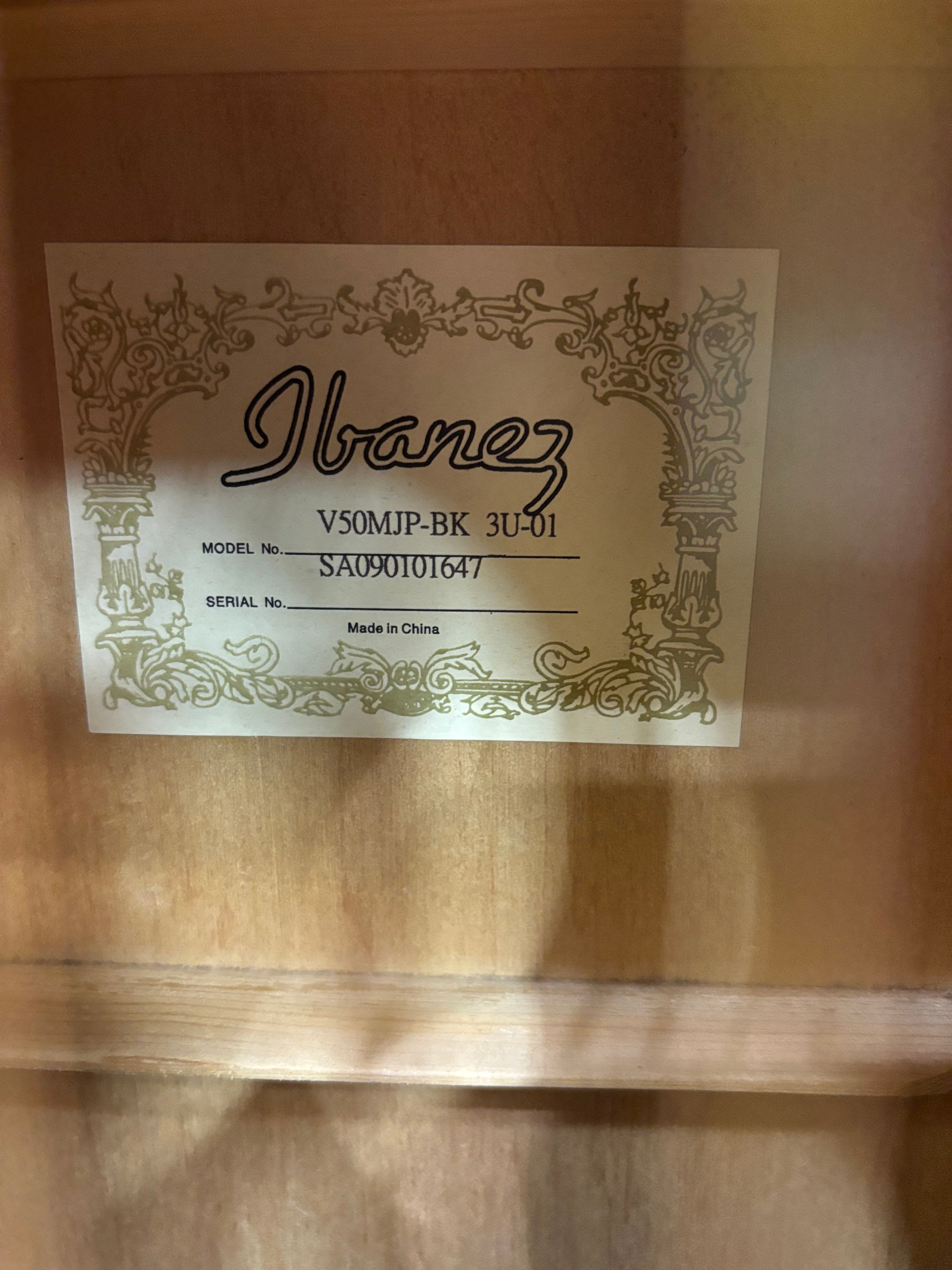Ibanez Acoustic Guitar (V50MJP-BK)