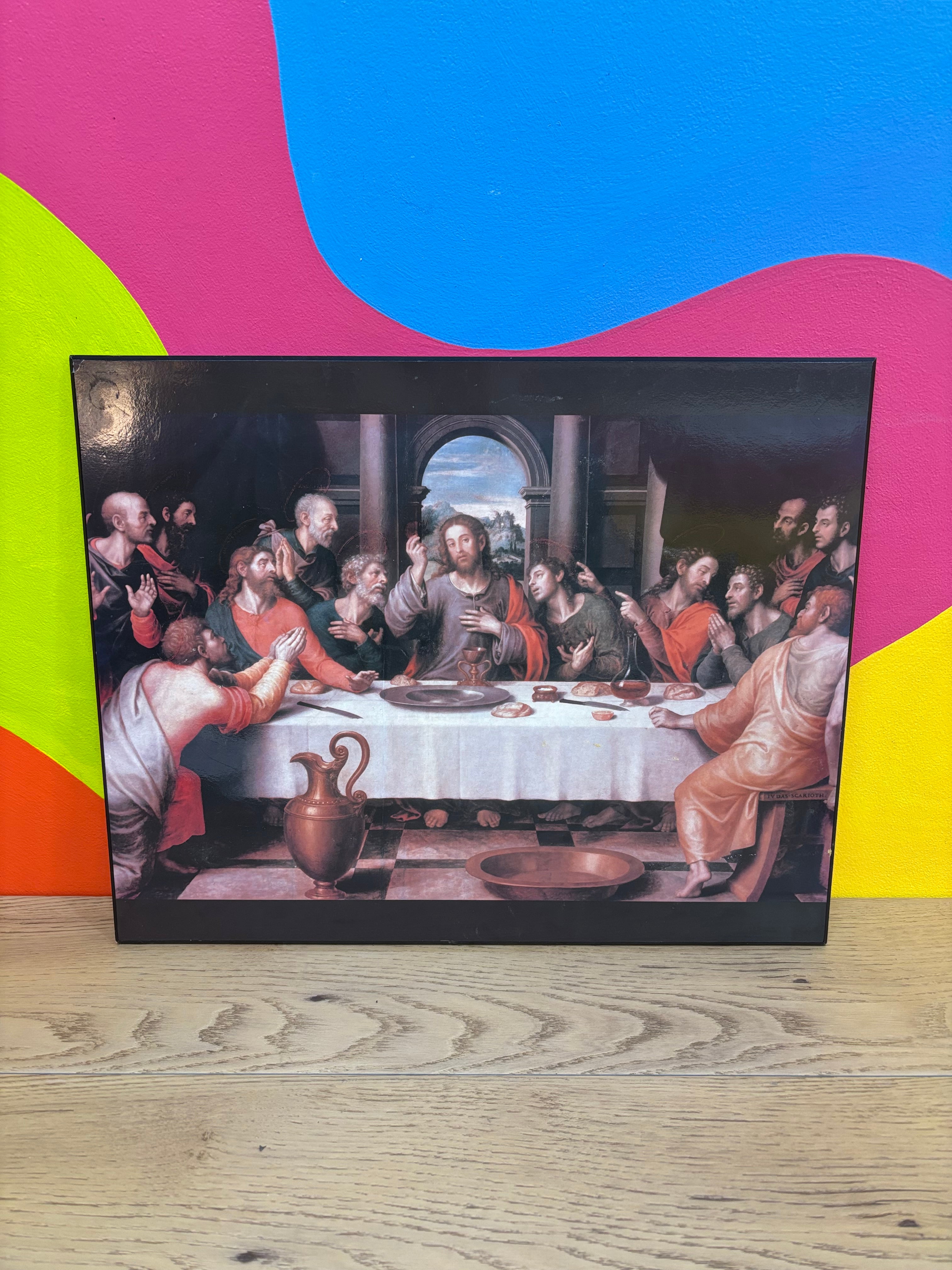 Mounted Last Supper Print