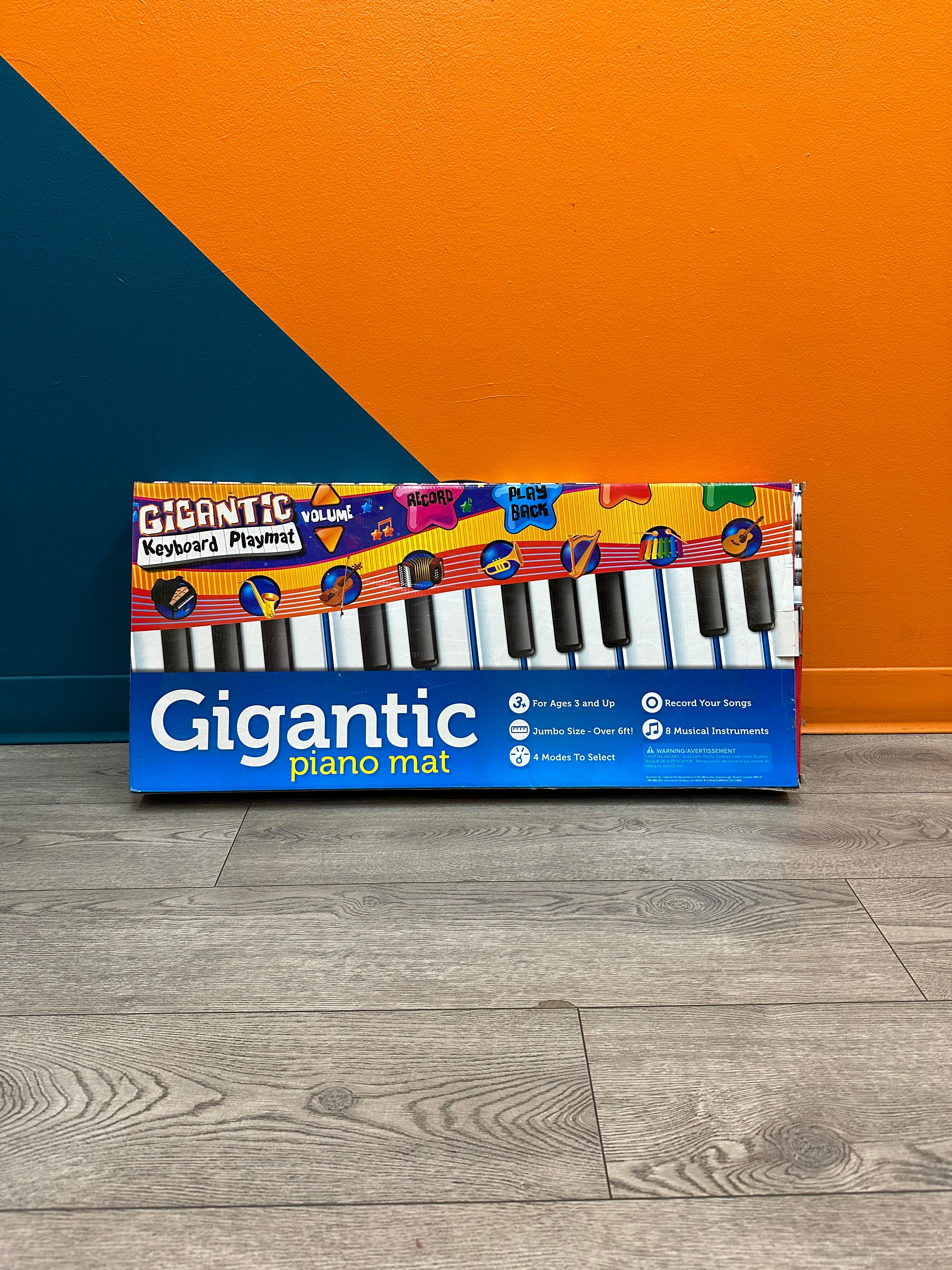 Gigantic Keyboard Piano Mat