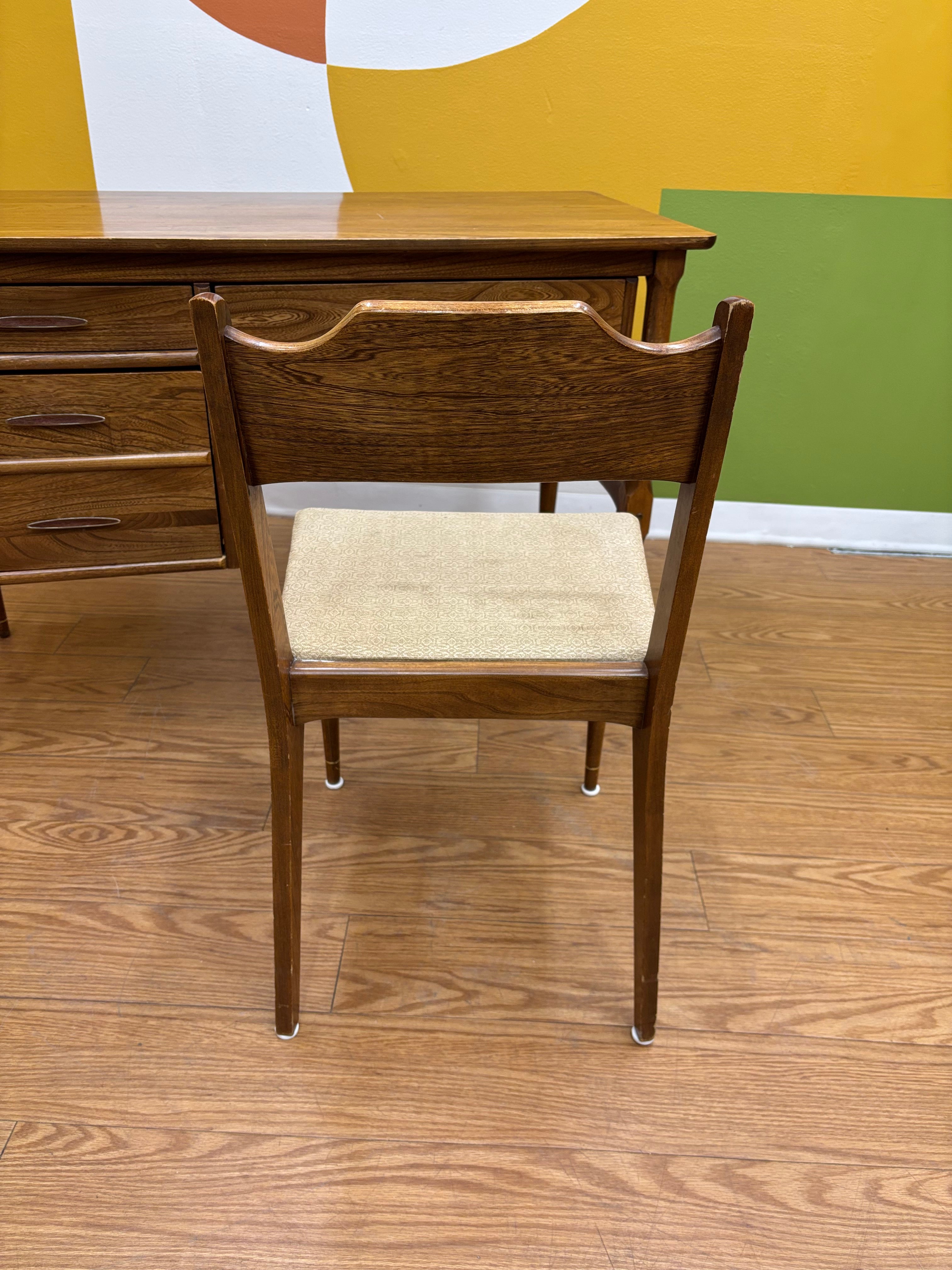 Wood Writing Desk with Matching Chair