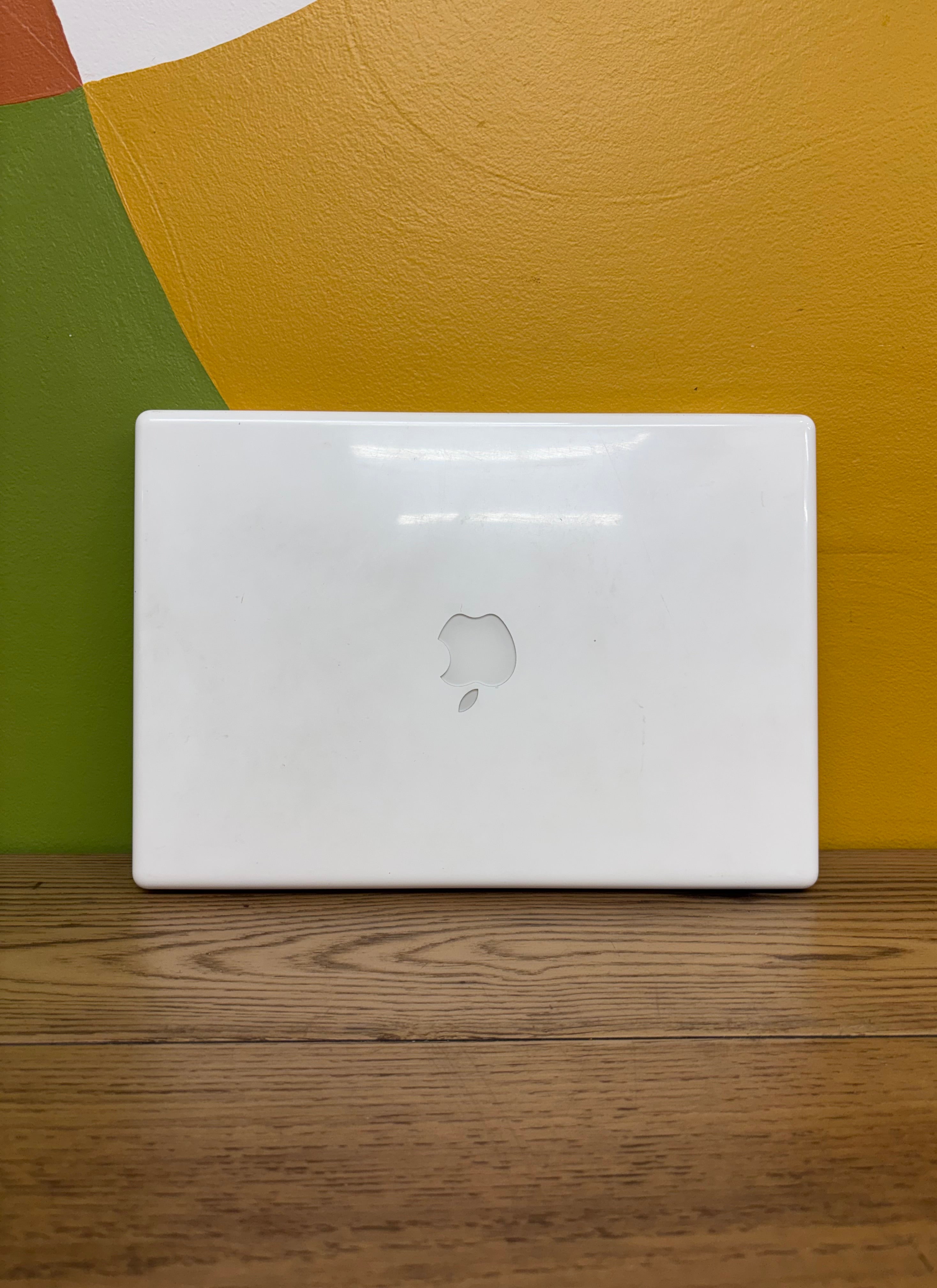White MacBook Laptop (2007)