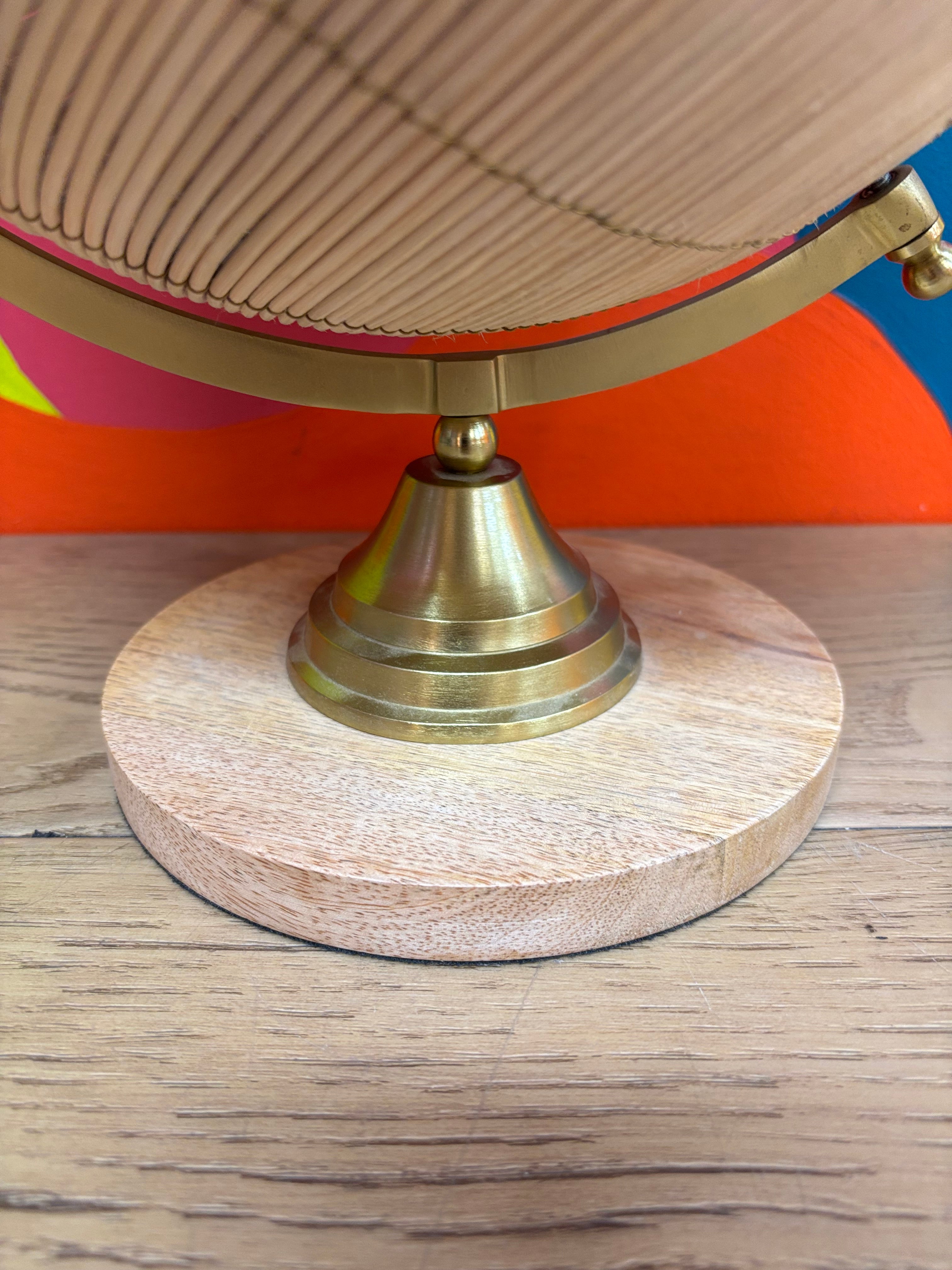 Rattan Globe (Anthropologie)