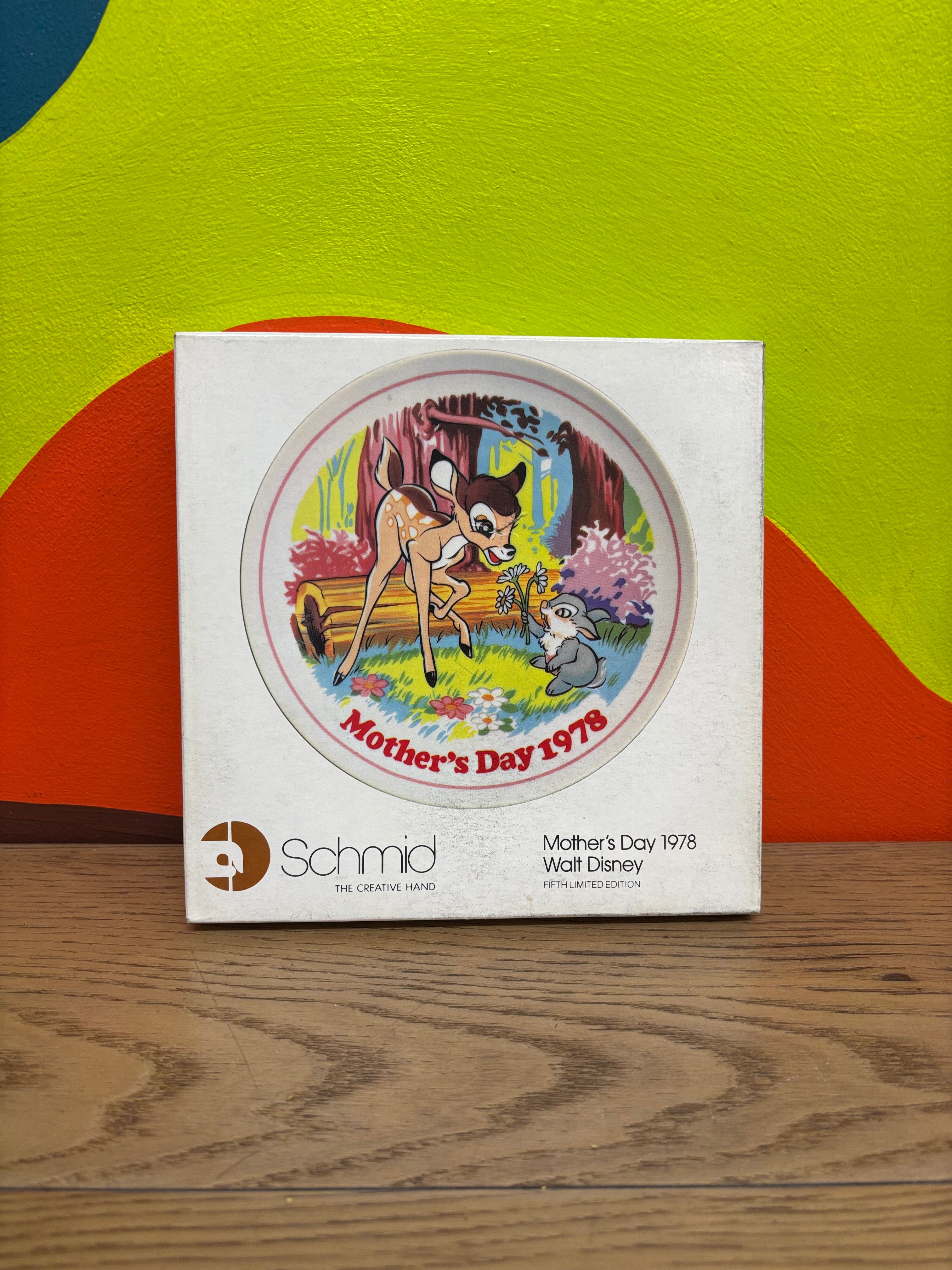 Walt Disney Mother's Day 1978 Plate