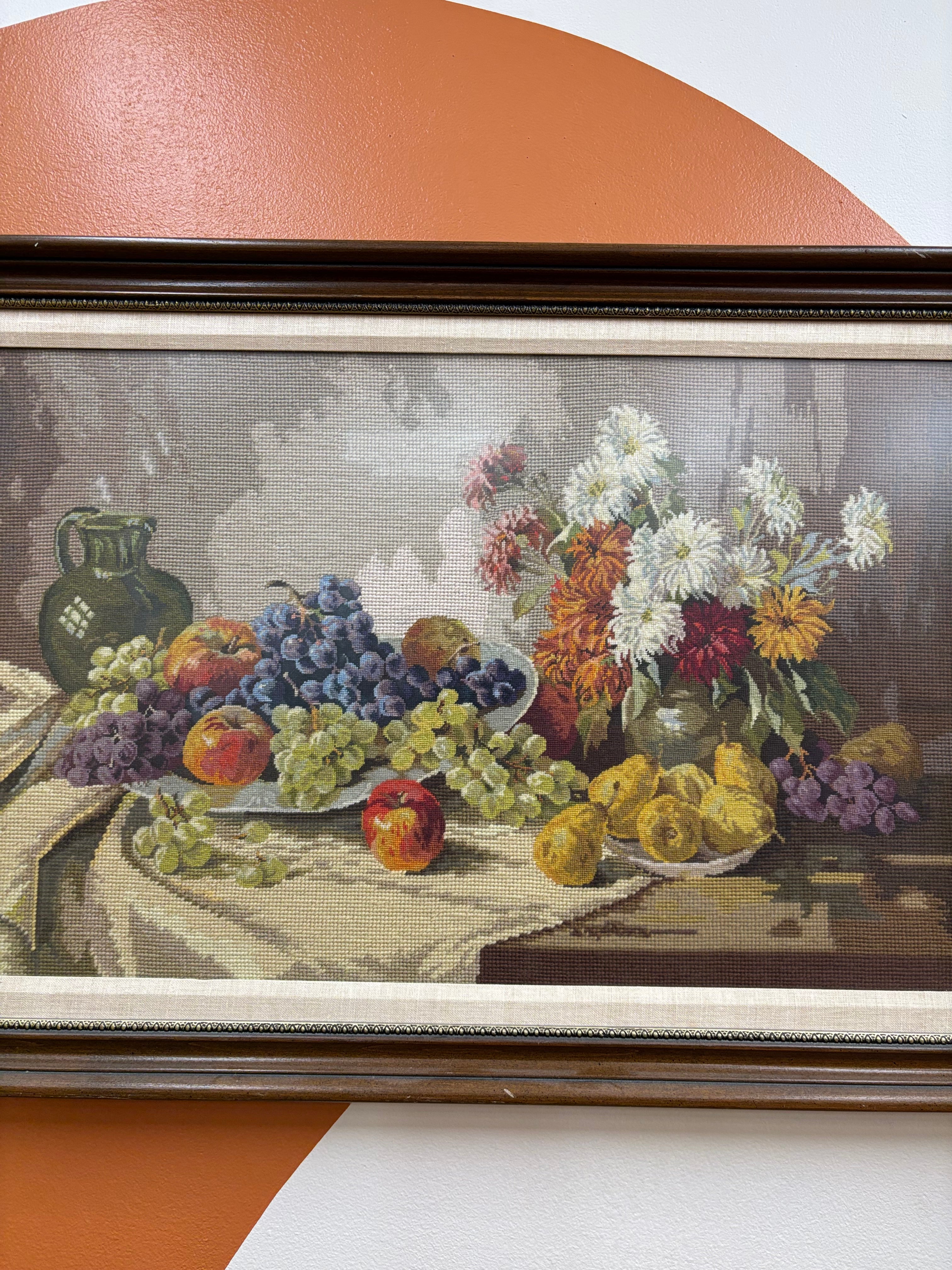 Fruit Needlepoint