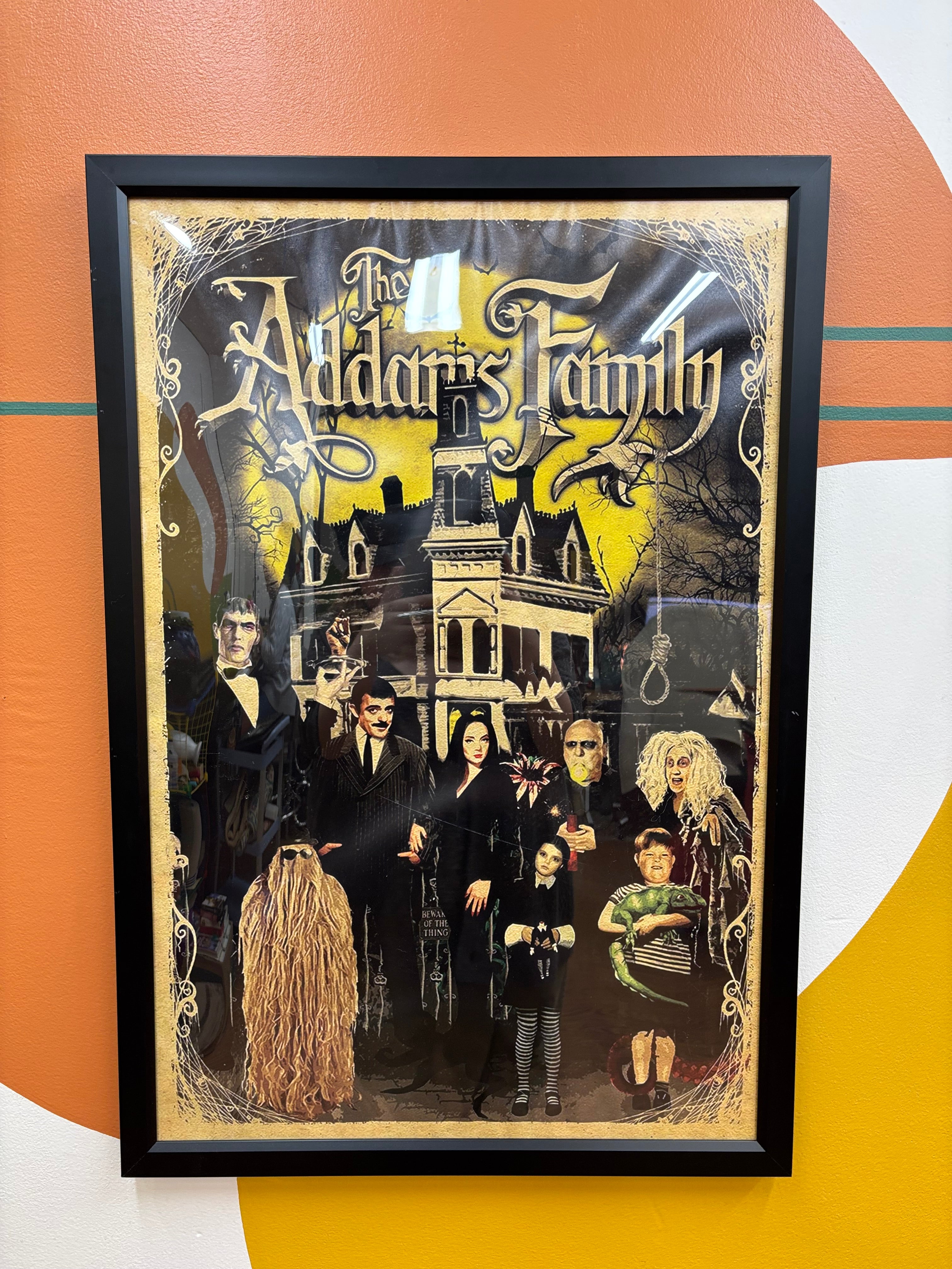 Adams Family Framed Poster