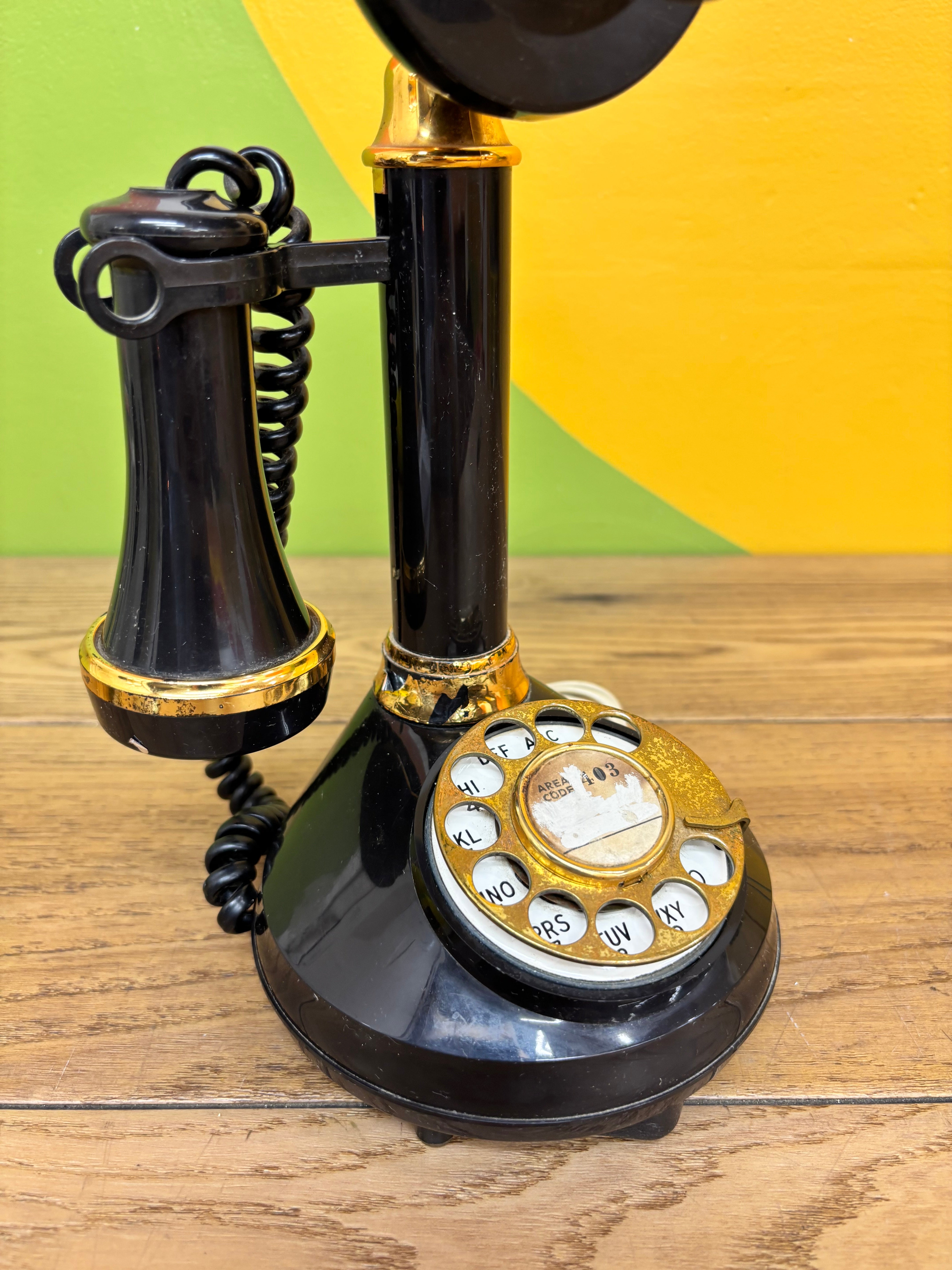 Deco-Tel Candlestick Telephone