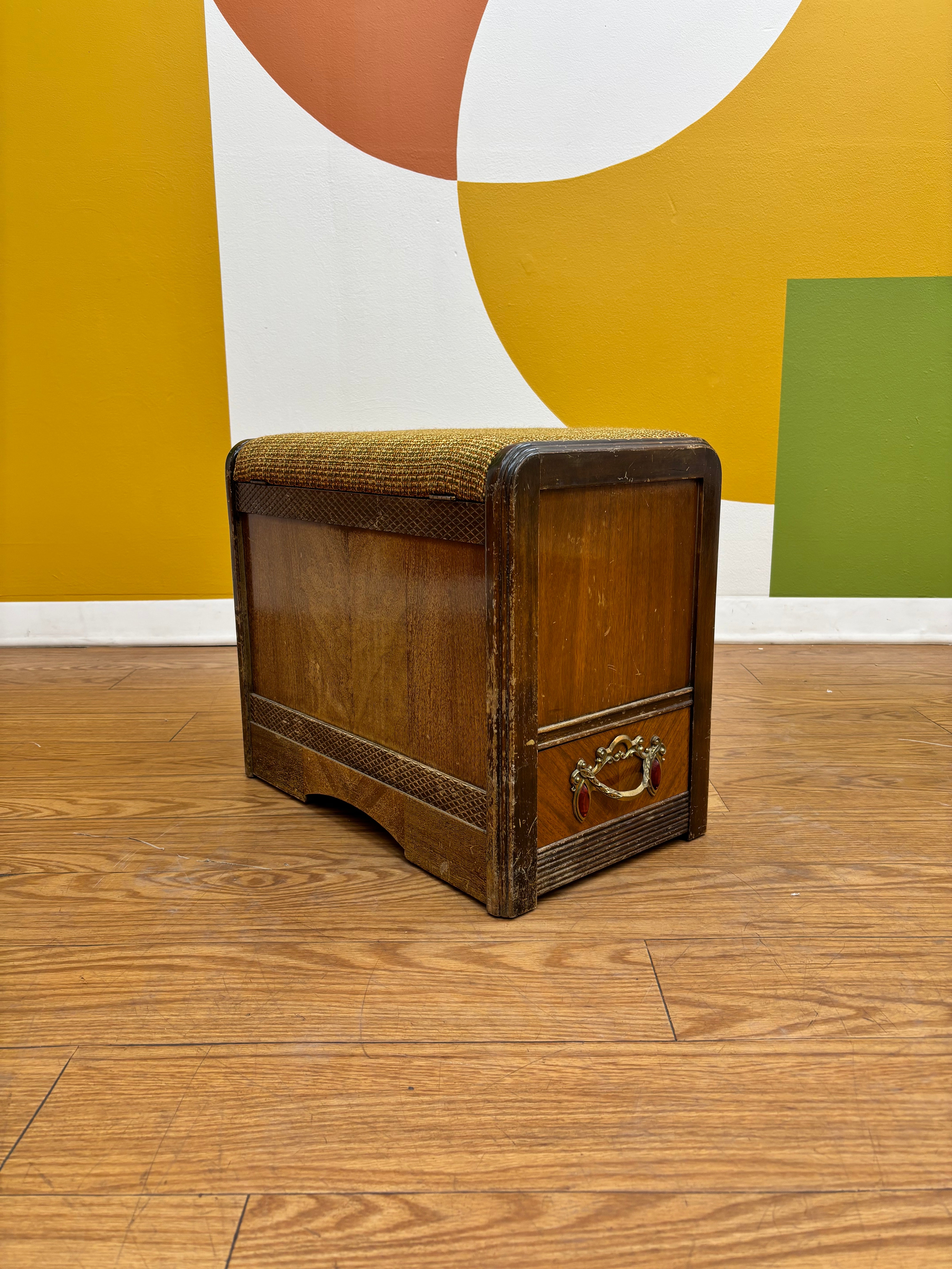 Wood Ottoman