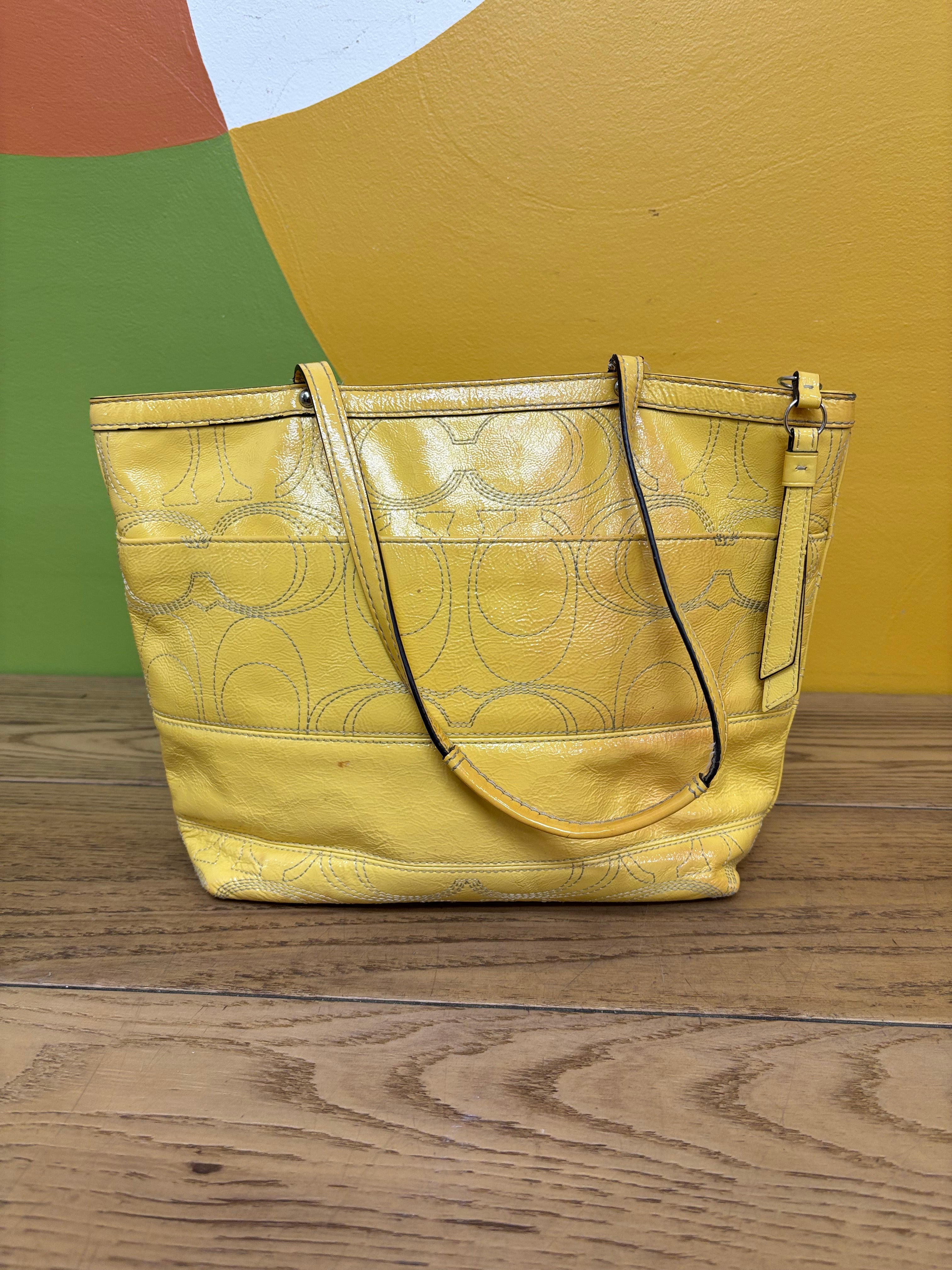 Yellow Tote Bag