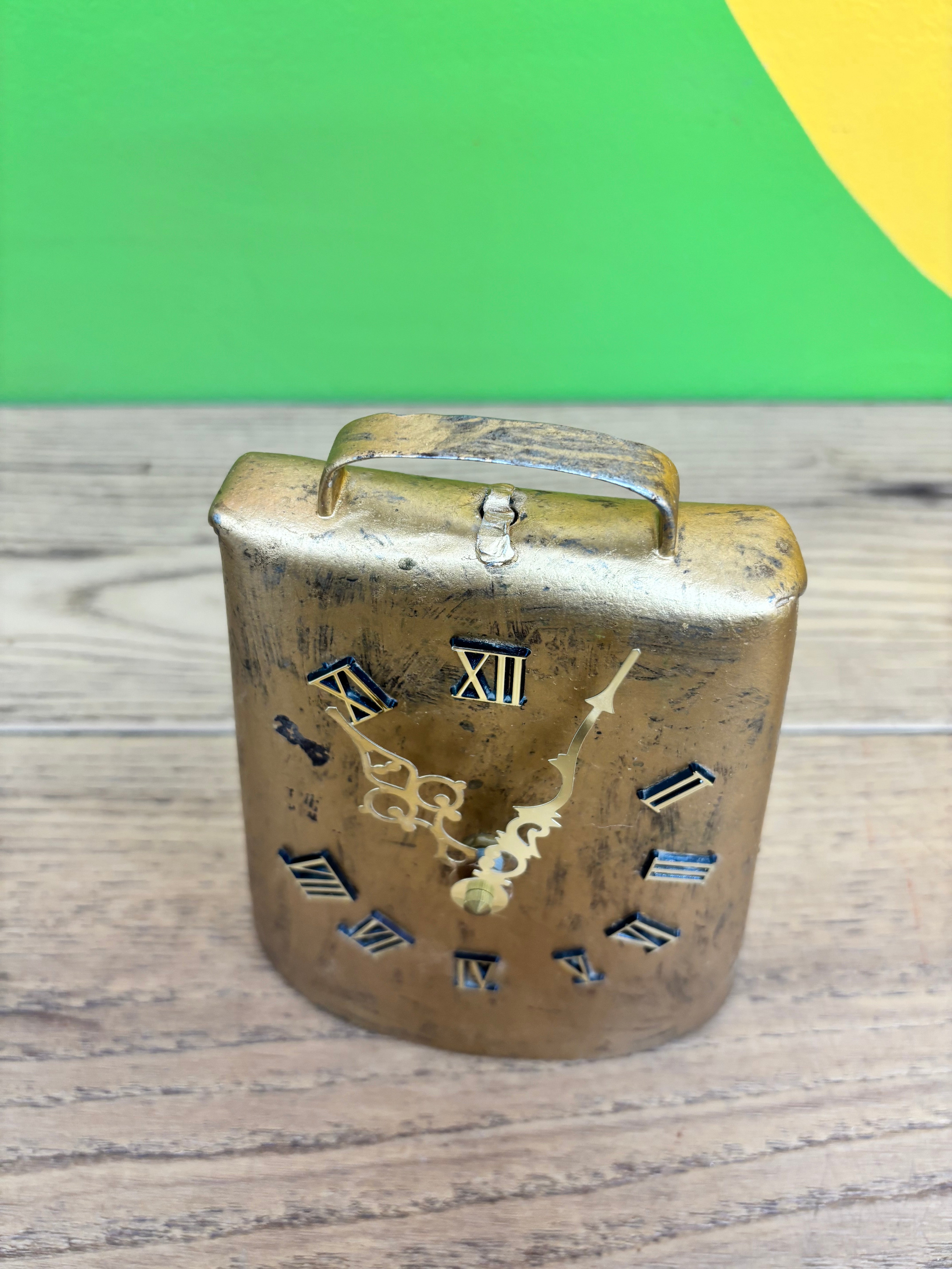 Metal Bell Clock