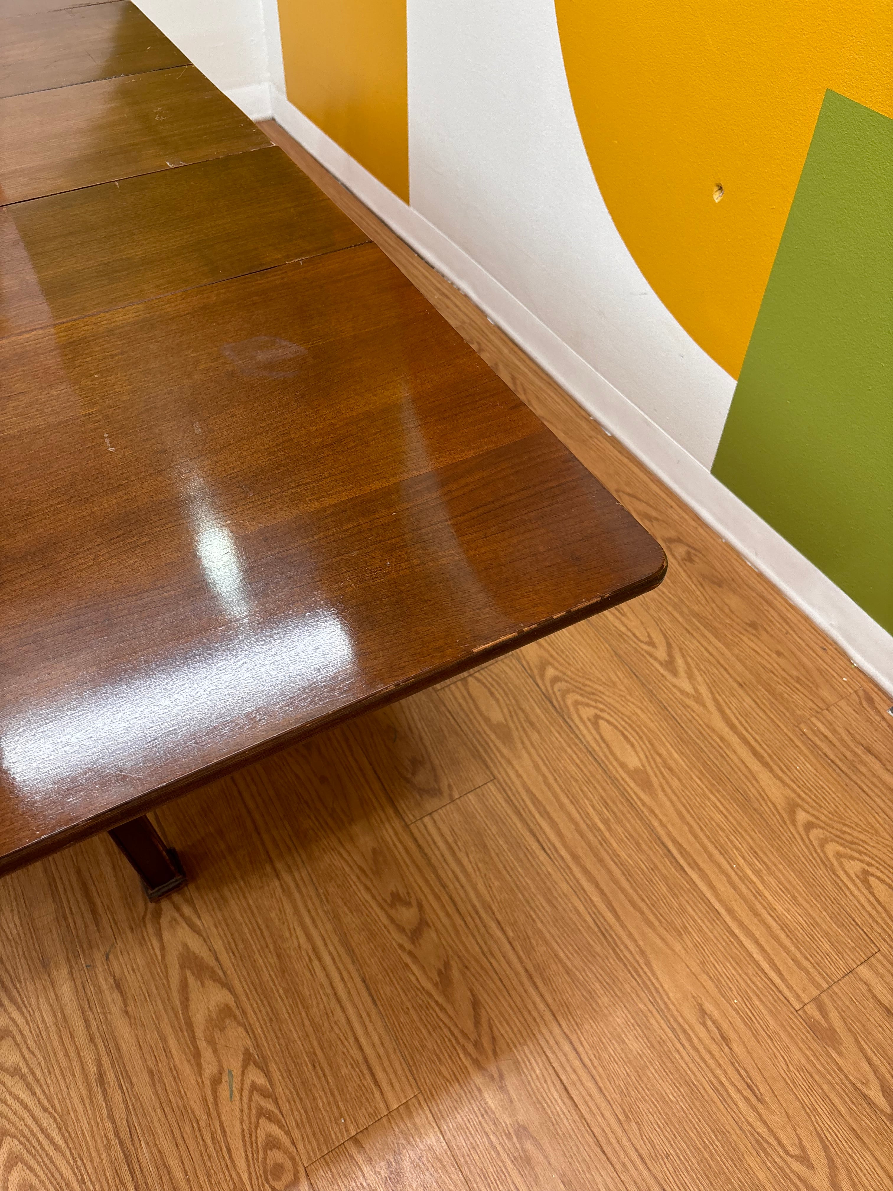 Wood Drop Leaf Dining Table