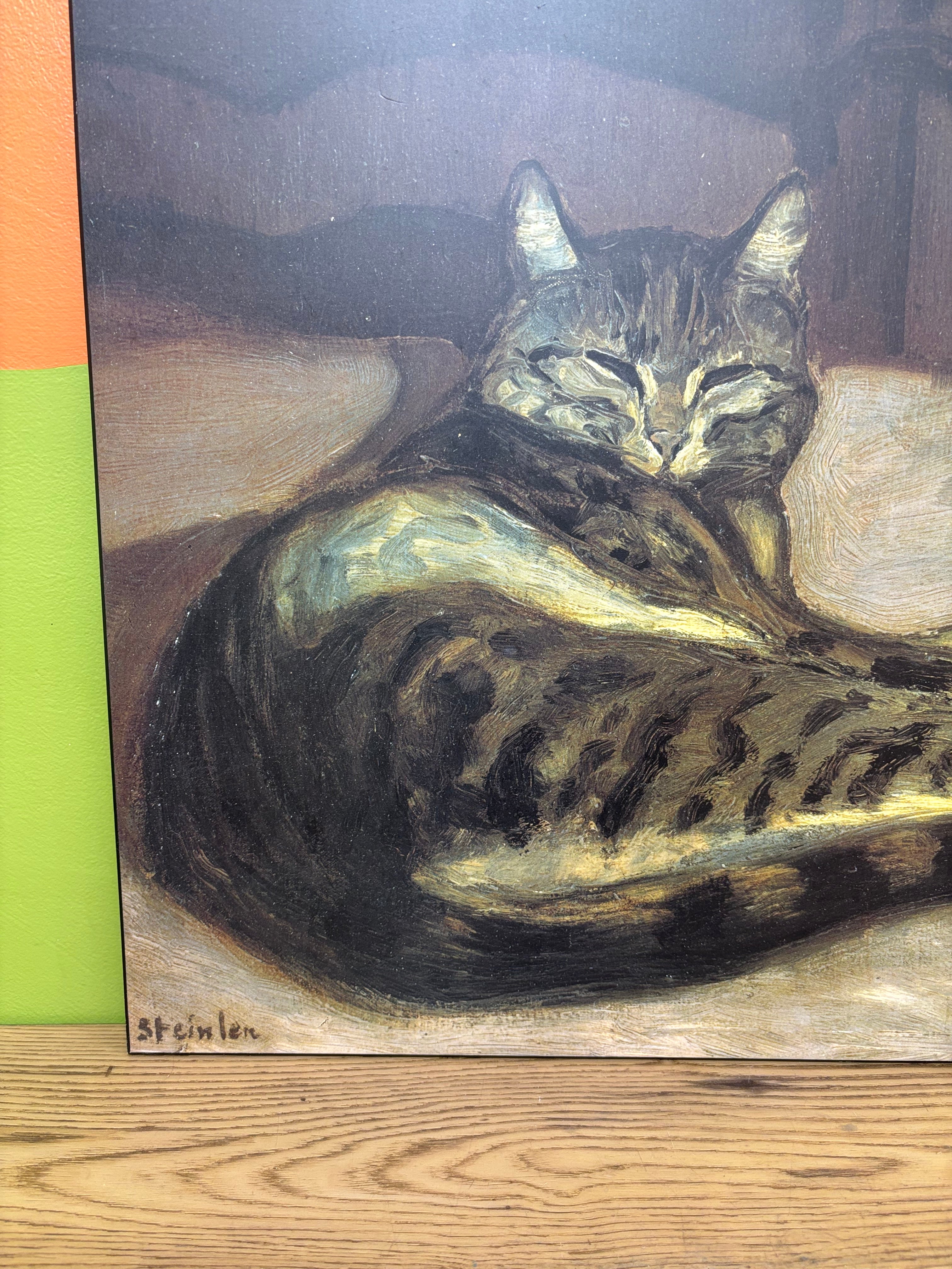 Cat on Chair Print