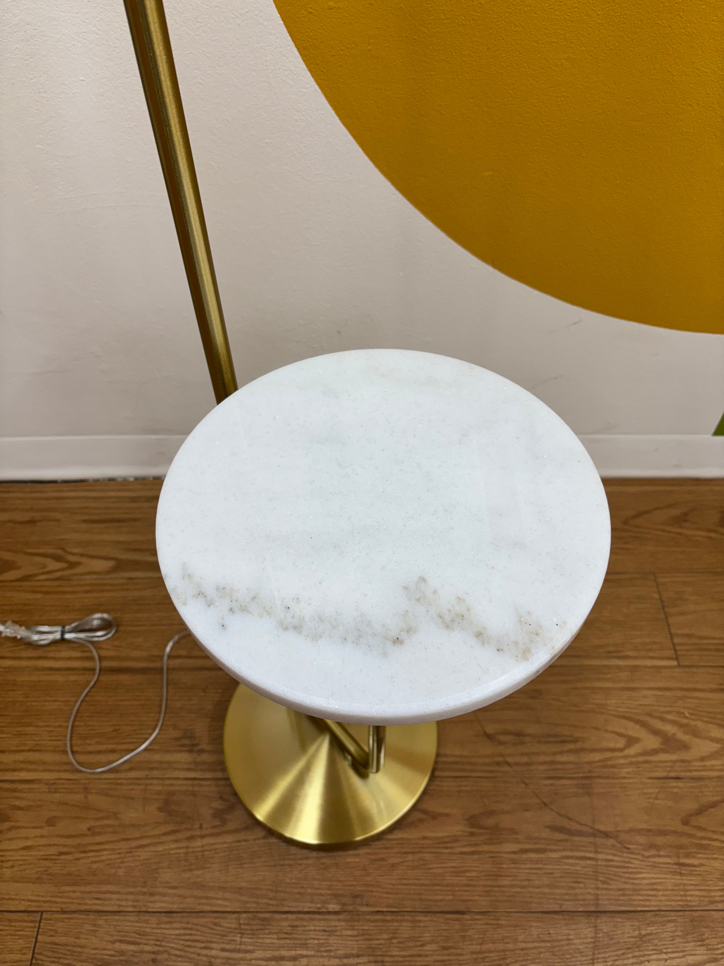 Gold Floor Lamp