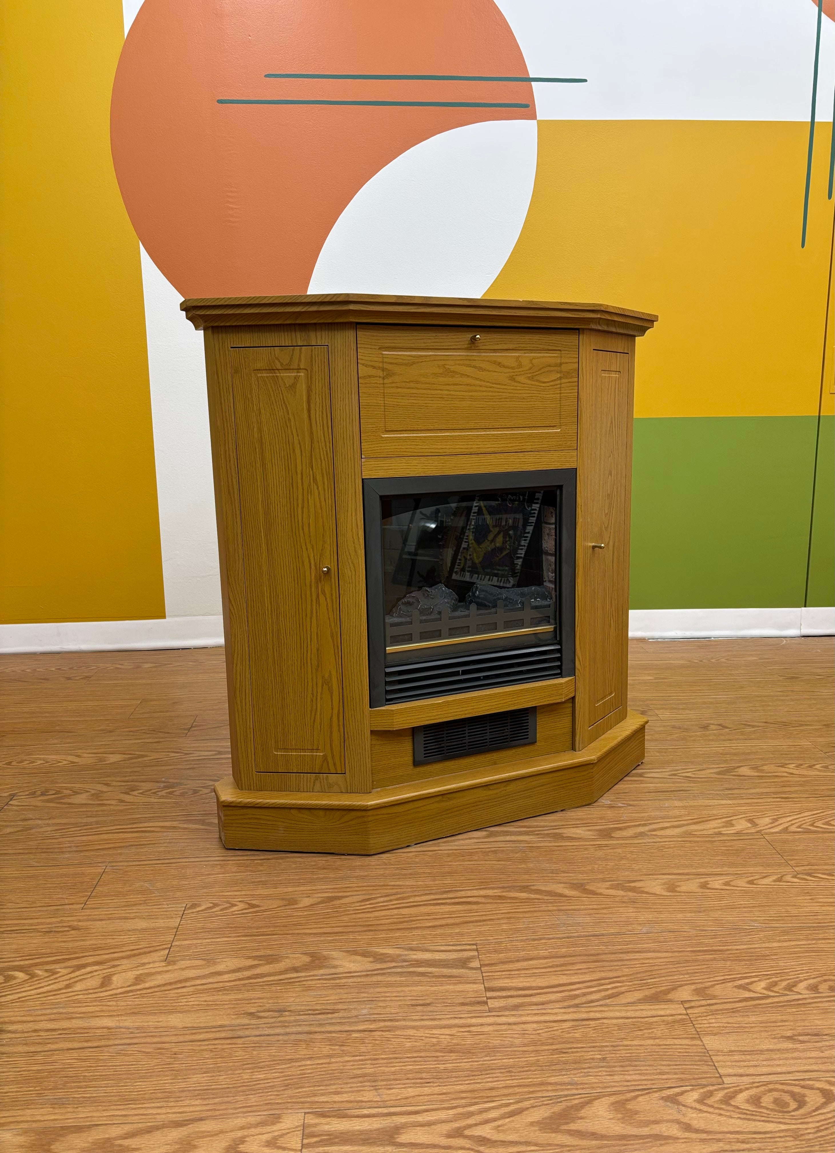 Corner Electric Fireplace