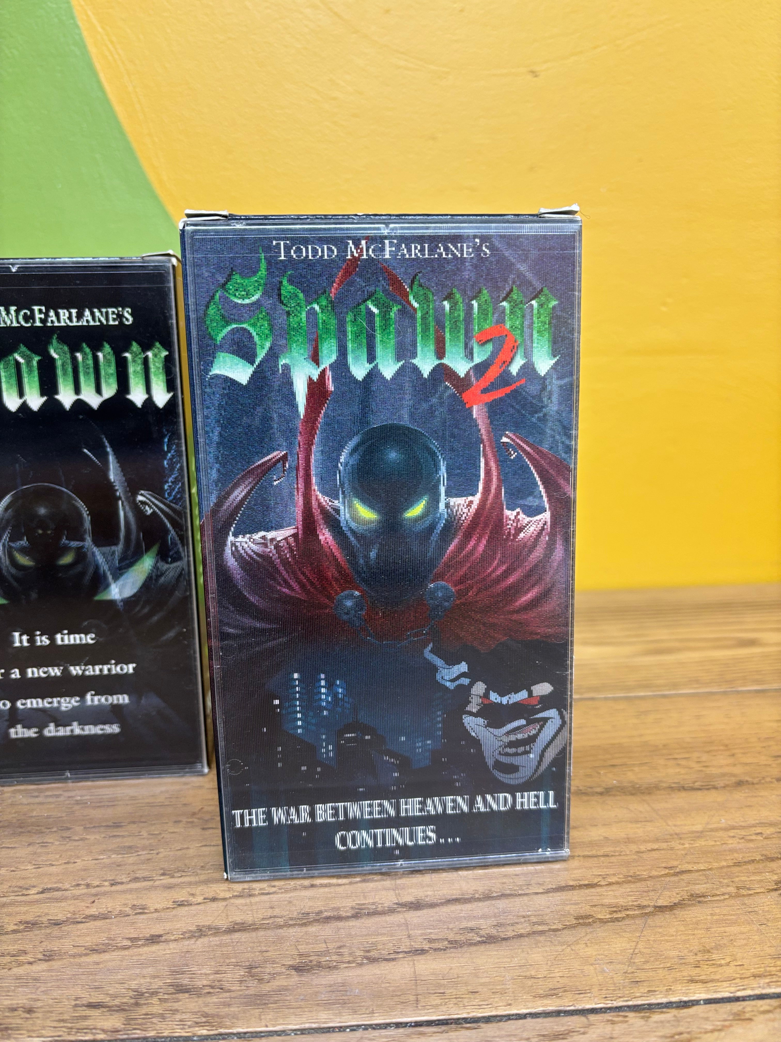 Spawn 1 & 2 VHS