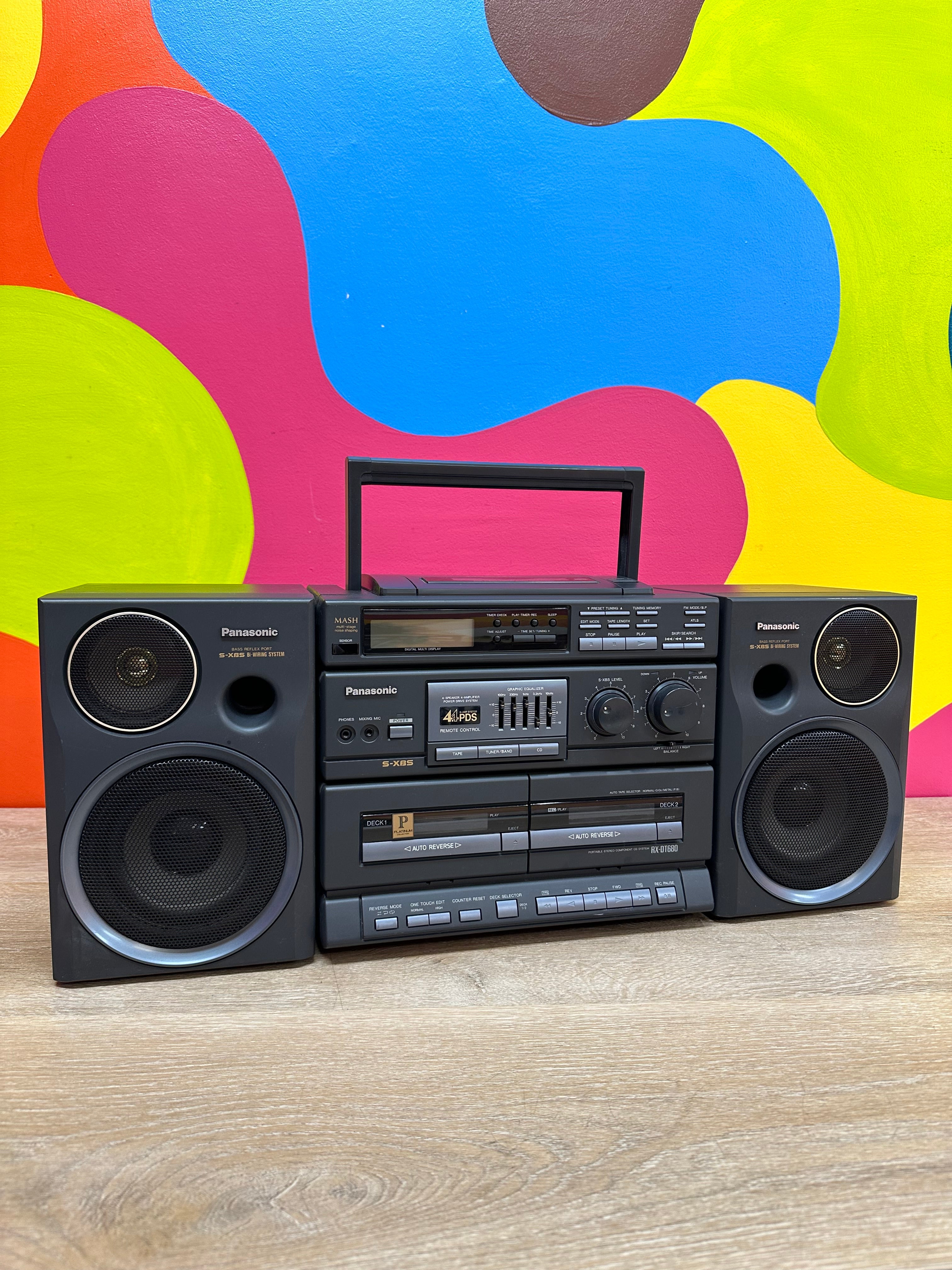 Panasonic Portable S-XBS Boombox